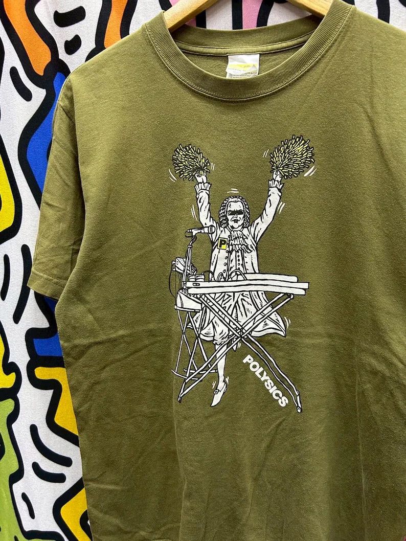 Band Tees Vintage 2000s Polysics Electronic Band tshirt size M Size US M / EU 48-50 / 2 - 1 Thumbnail