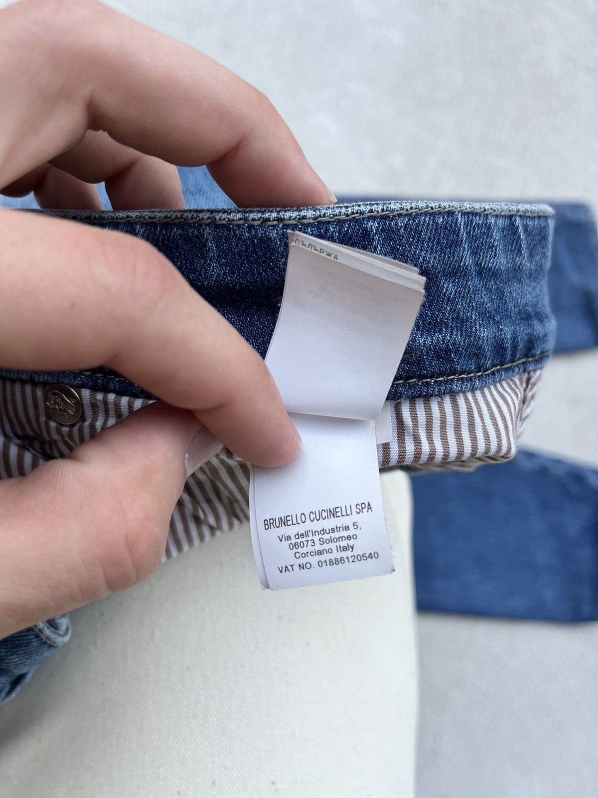 Brunello Cucinelli Brunello Cucinelli Skinny fit Denim Size US 34 / EU 50 - 9 Thumbnail