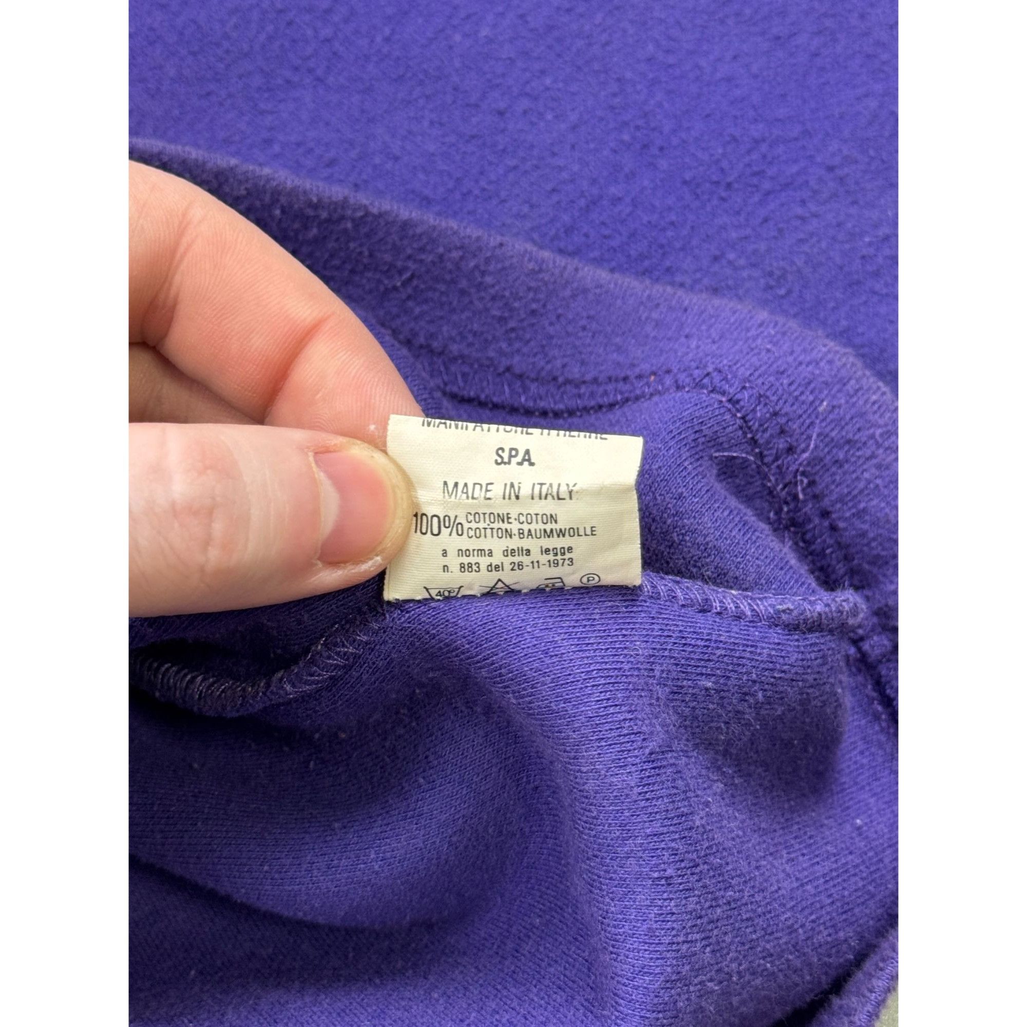 Versace Jeans Couture Versace Jeans Couture 1/4 Zip Sun Faded Pullover (Y1203) Size US S / EU 44-46 / 1 - 12 Thumbnail