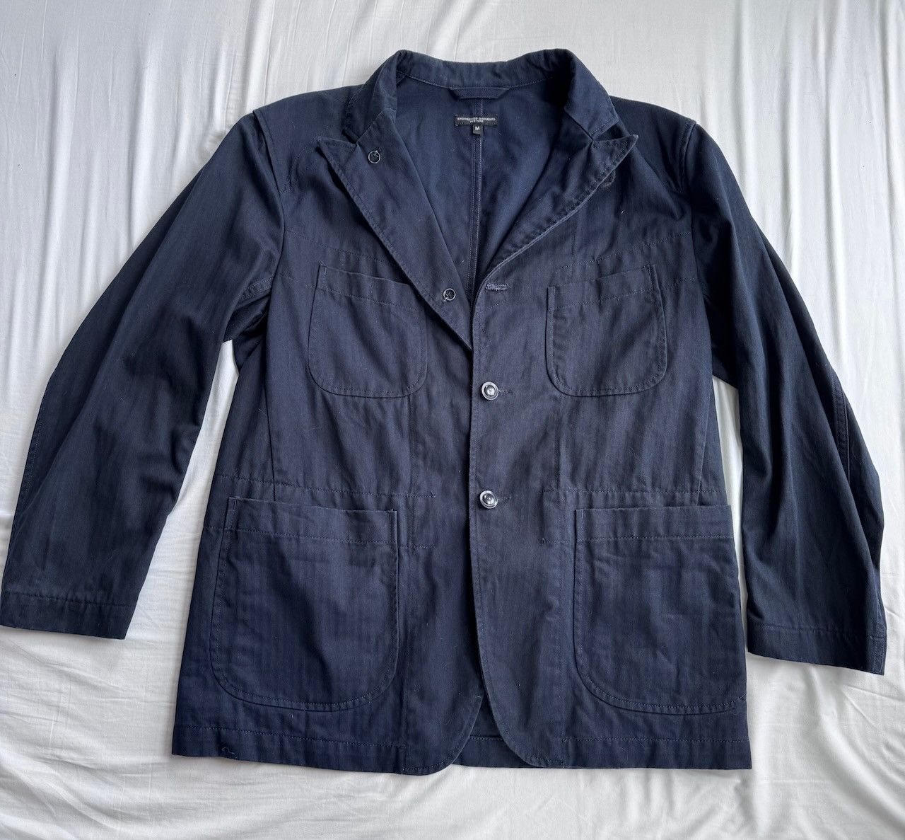 Engineered Garments Herringbone Twill Bedford Jacket Size US L / EU 52-54 / 3 - 1 Thumbnail