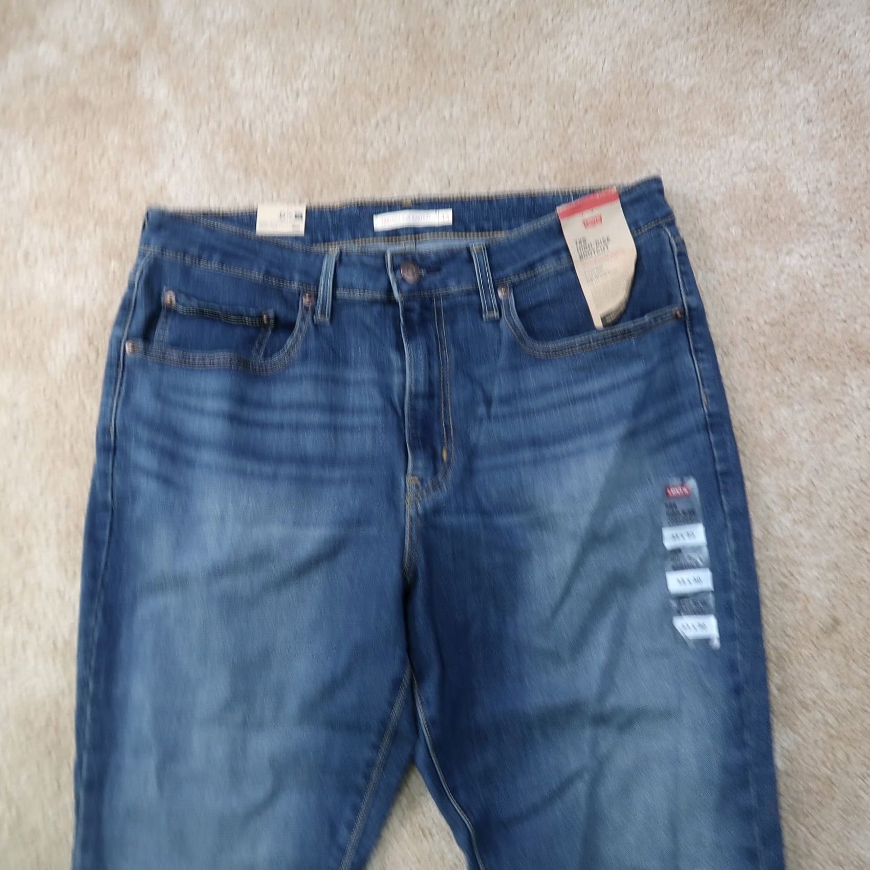 Levi's Levi's 725 Boot Cut Jeans Women's 33 Blue Denim Stretch Pants Regular High Rise 5-Pocket Brand Levi's Size 24" / US 00 / IT 34 - 2 Thumbnail