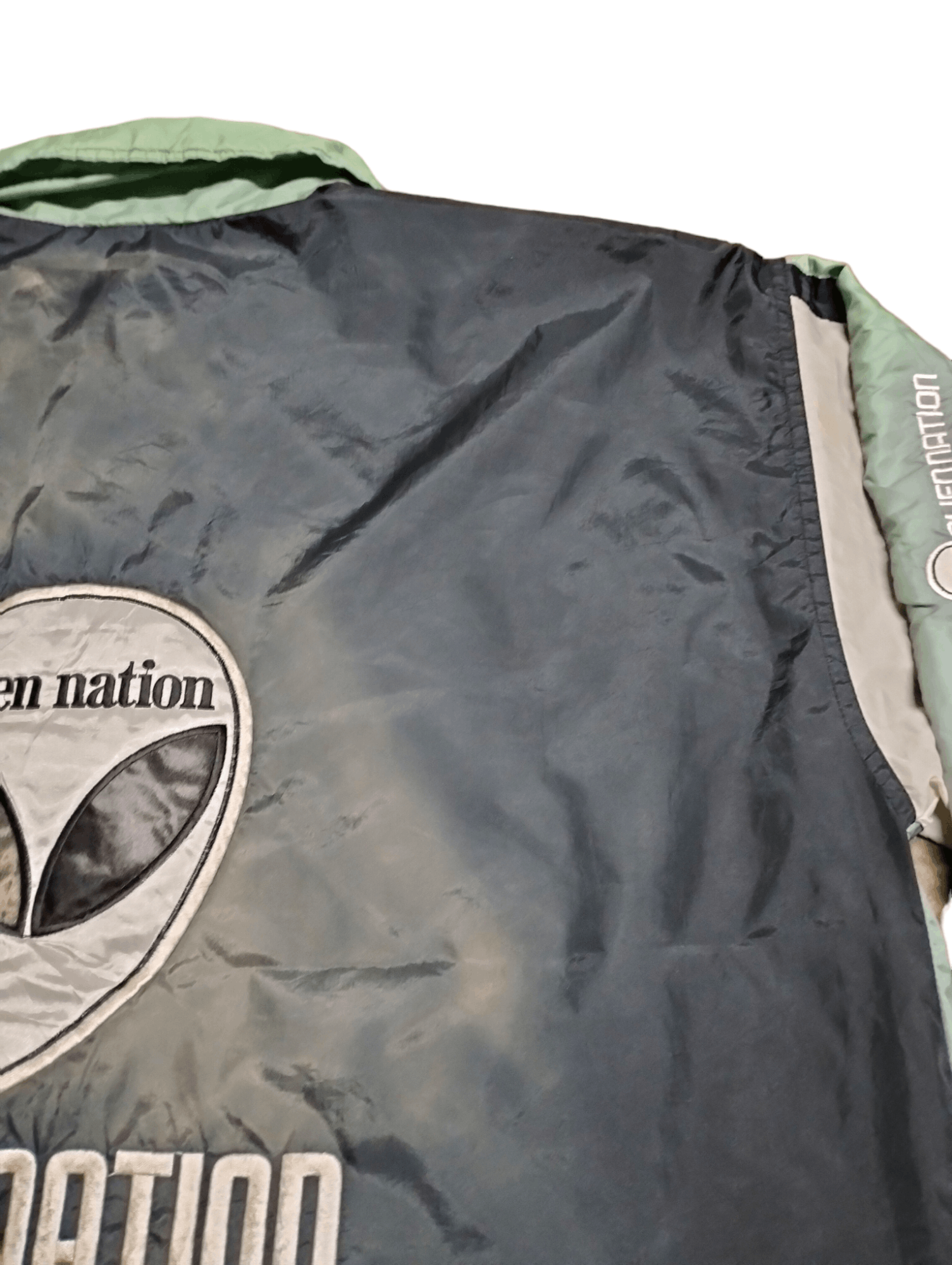 Alien Workshop × Vintage Vintage Alien Nation Skateboard Zipper Jacket Nylon Faded Size US L / EU 52-54 / 3 - 10 Thumbnail