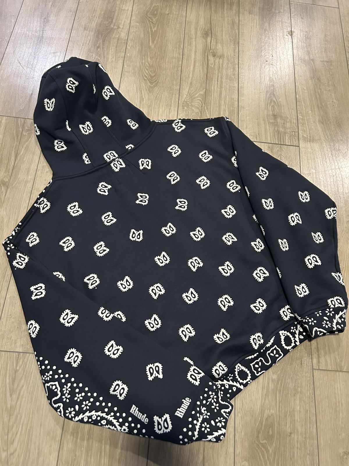 Rhude Rhude Bandana Print Hoodie Size US XL / EU 56 / 4 - 7 Thumbnail