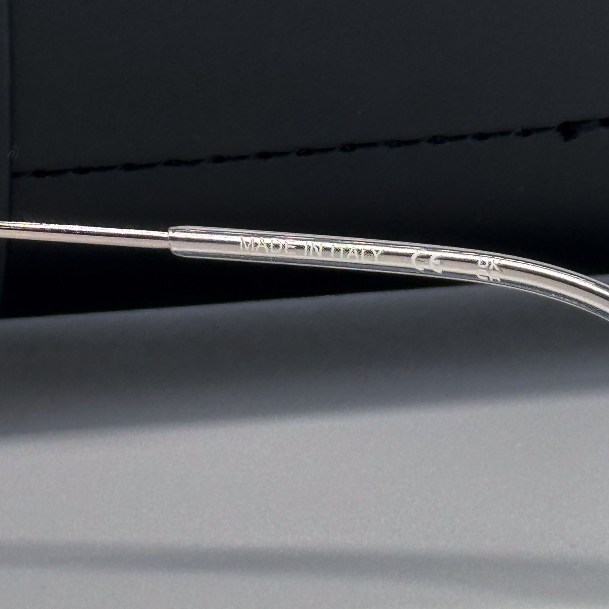 Montblanc NEW MONTBLANC EYEGLASSES MB0077O 003 SILVER MEN EYEWEAR Size ONE SIZE - 6 Thumbnail