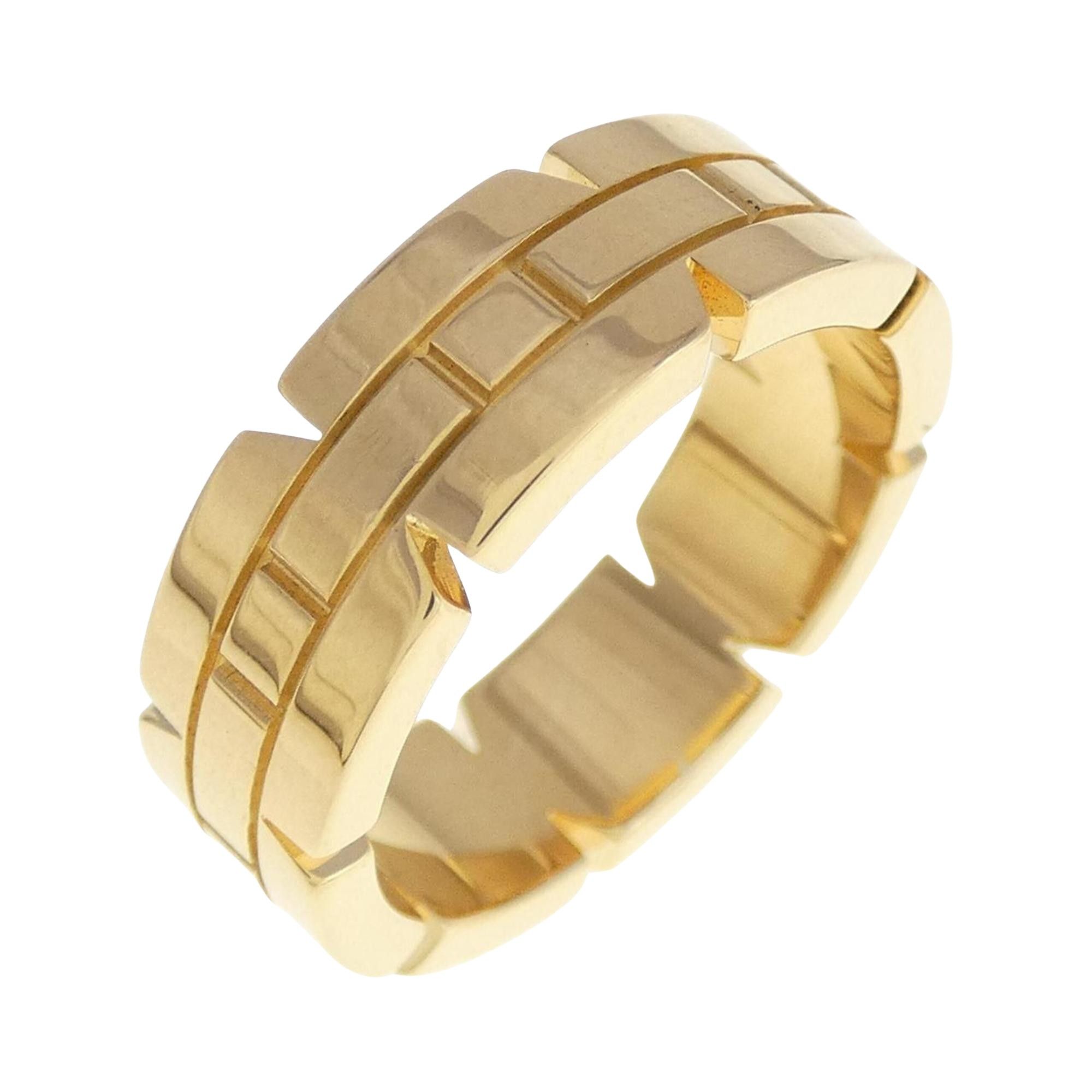 Cartier Tank Francaise ring