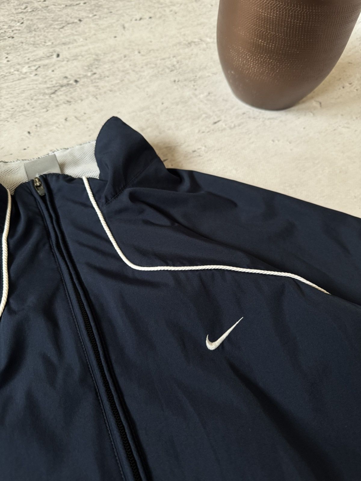 Nike × Vintage NIKE VINTAGE BASIC LOGO OVERSIZE BAGGY LIGHT JACKET Size US XL / EU 56 / 4 - 4 Thumbnail