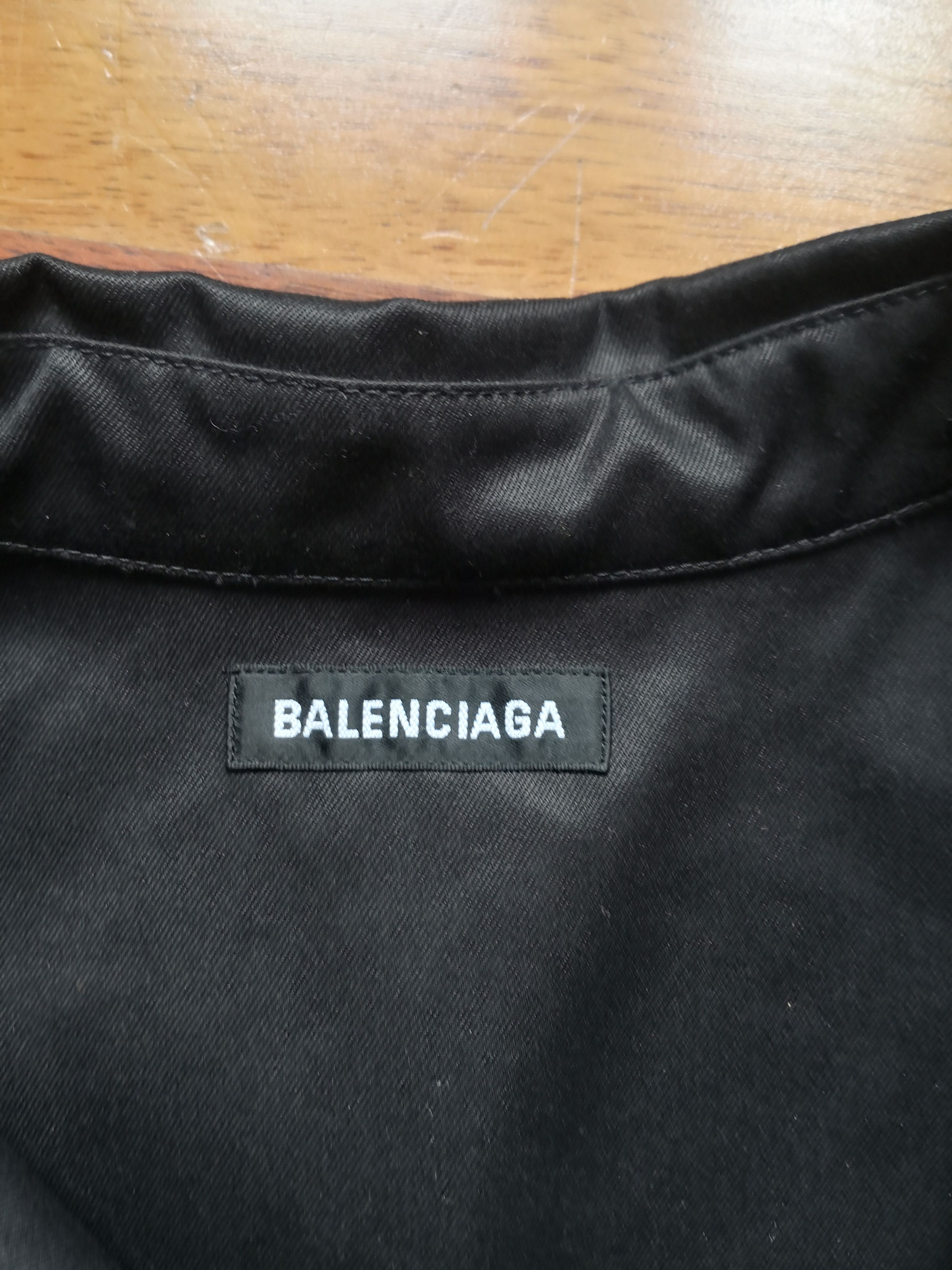 Balenciaga Rare Balenciaga metal Shirt Size US S / EU 44-46 / 1 - 4 Thumbnail