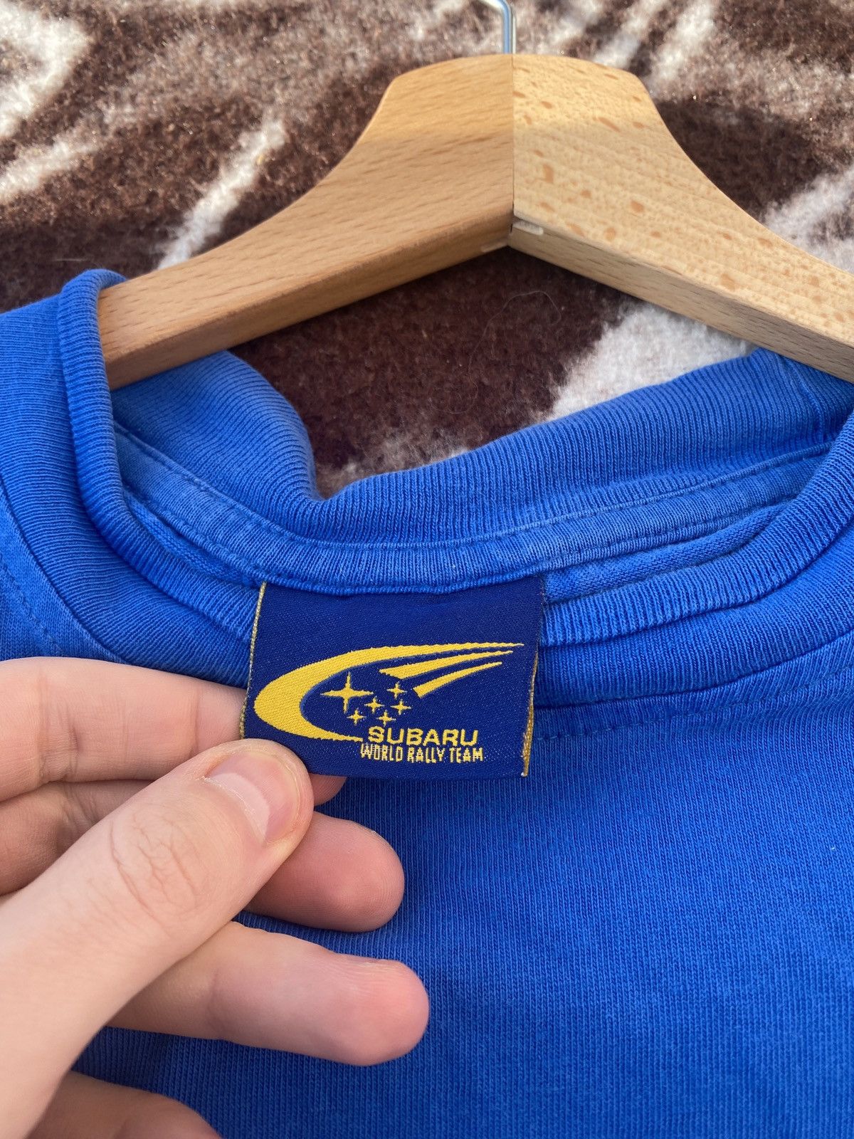 Vintage Subaru racing world rally team Vintage tee Size US L / EU 52-54 / 3 - 2 Thumbnail