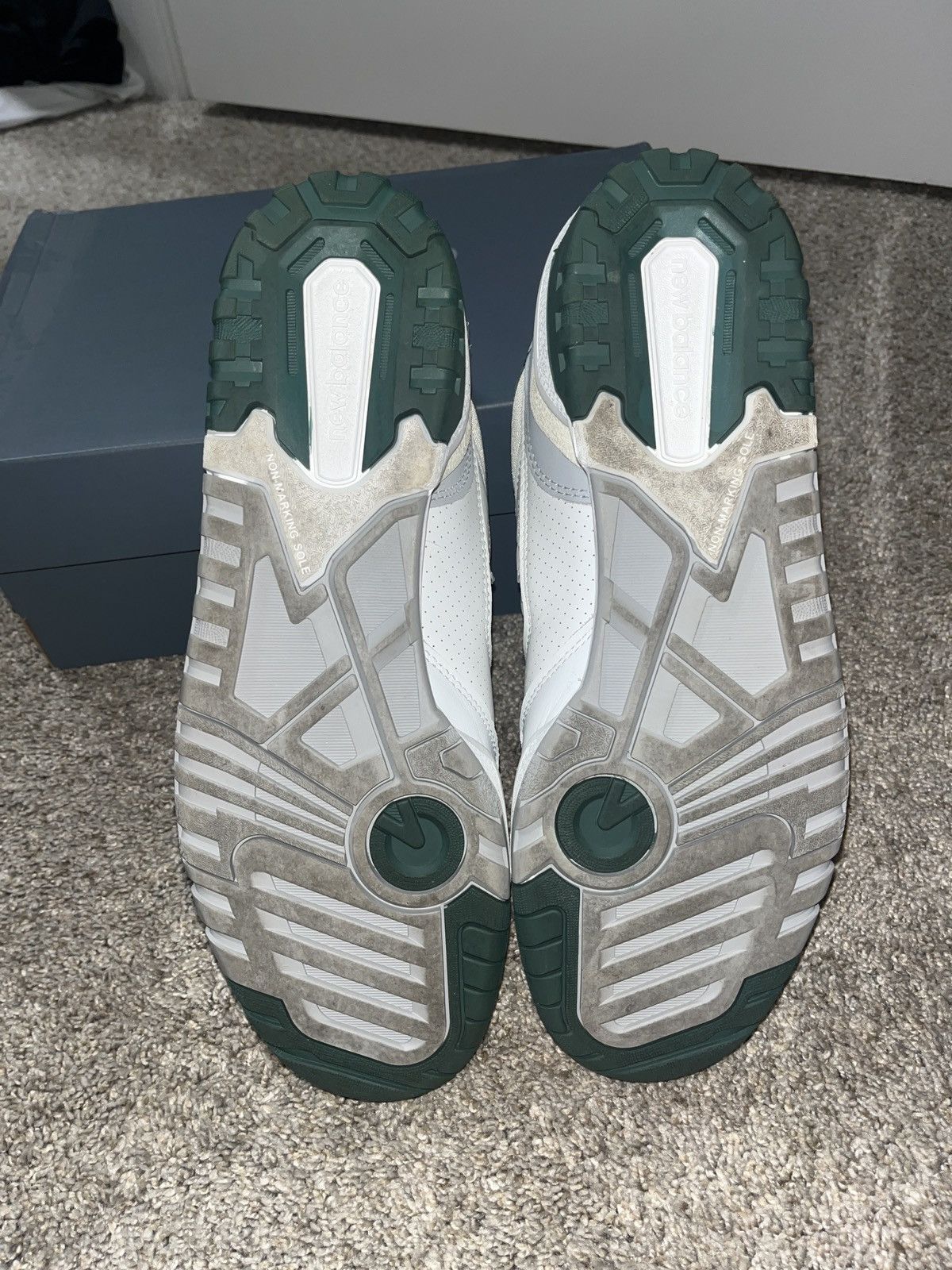 New Balance New Balance 550 Nightwatch Green / Gently Used / BB550PWC Size US 10.5 / EU 43-44 - 5 Thumbnail