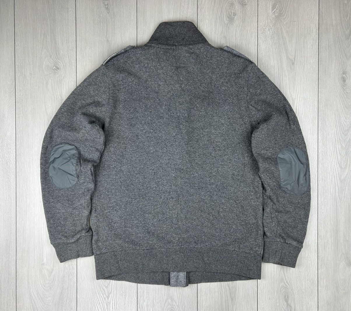 Woolrich Woolen Mills Woolrich Sweater Jacket Grey Size XL Size US XL / EU 56 / 4 - 8 Thumbnail