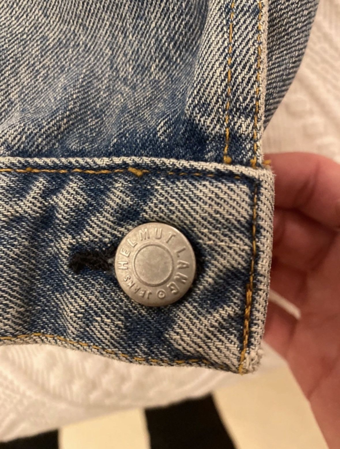 Helmut Lang Helmut Lang Denim Jacket Size US S / EU 44-46 / 1 - 5 Thumbnail