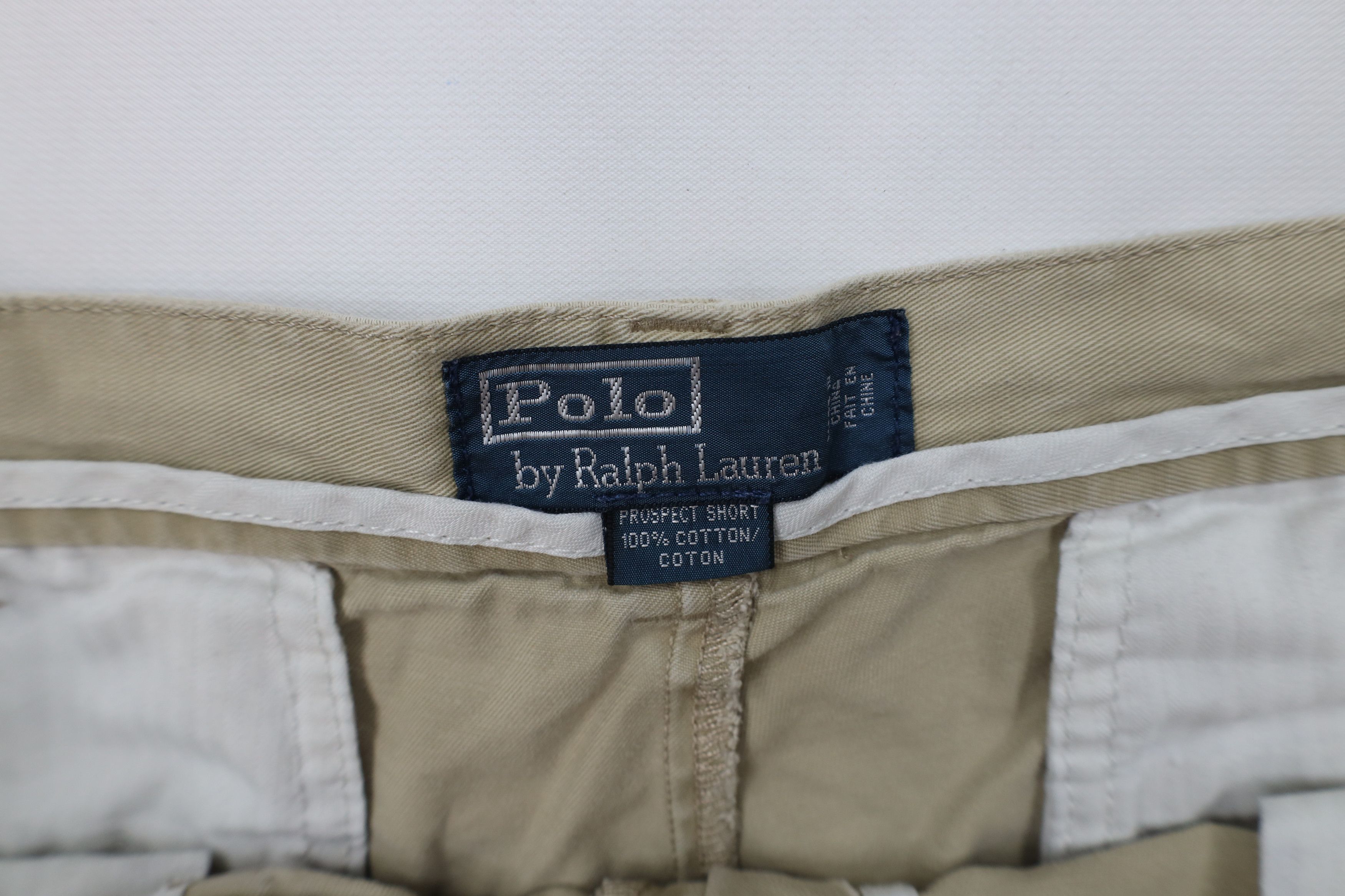Ralph Lauren Vintage 90s Ralph Lauren Above Knee Chino Shorts Cotton Size US 36 / EU 52 - 8 Thumbnail