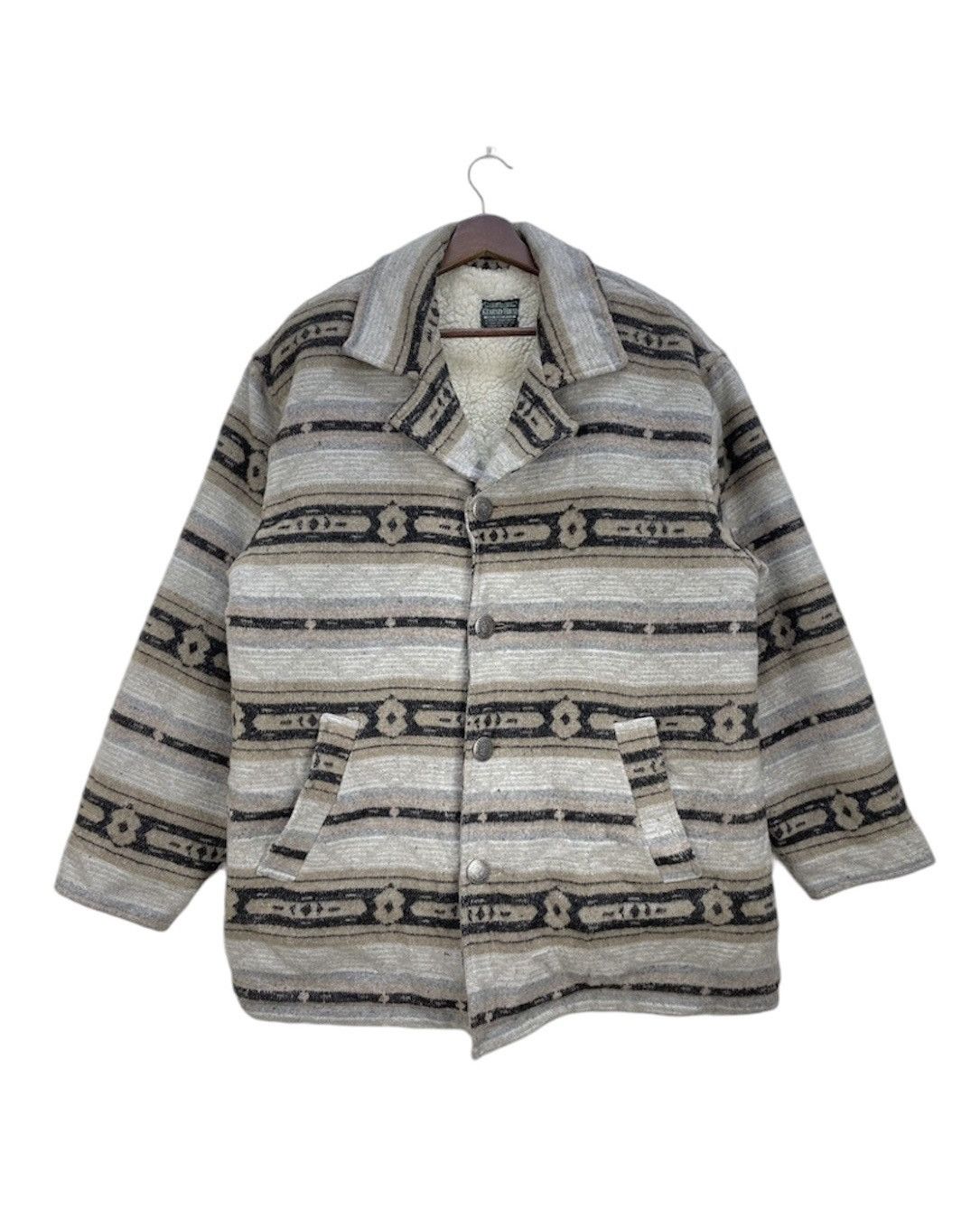 Designer Vintage Japanese Brand Kearney House Sherpa Jacket Size US M / EU 48-50 / 2 - 1 Thumbnail