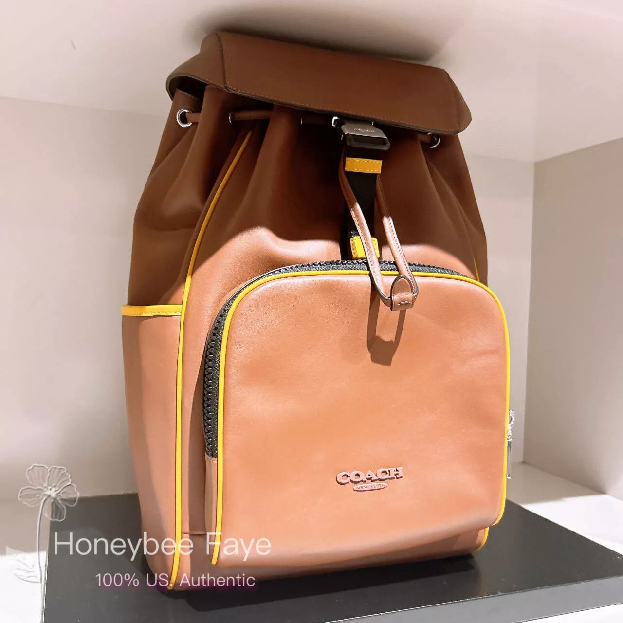 Coach Racer Backpack CT706 Size ONE SIZE - 6 Thumbnail
