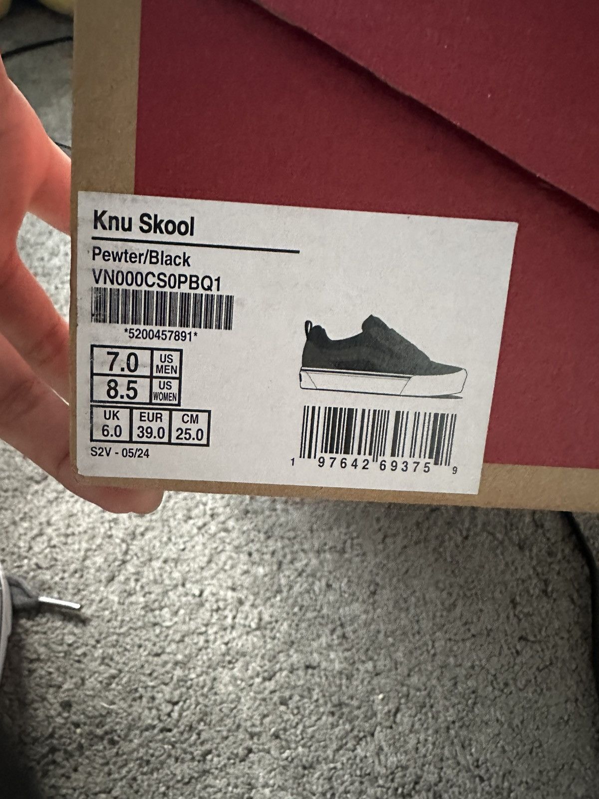 Vans Knu skool Vans Brand new Size US 6 / EU 39 - 7 Thumbnail