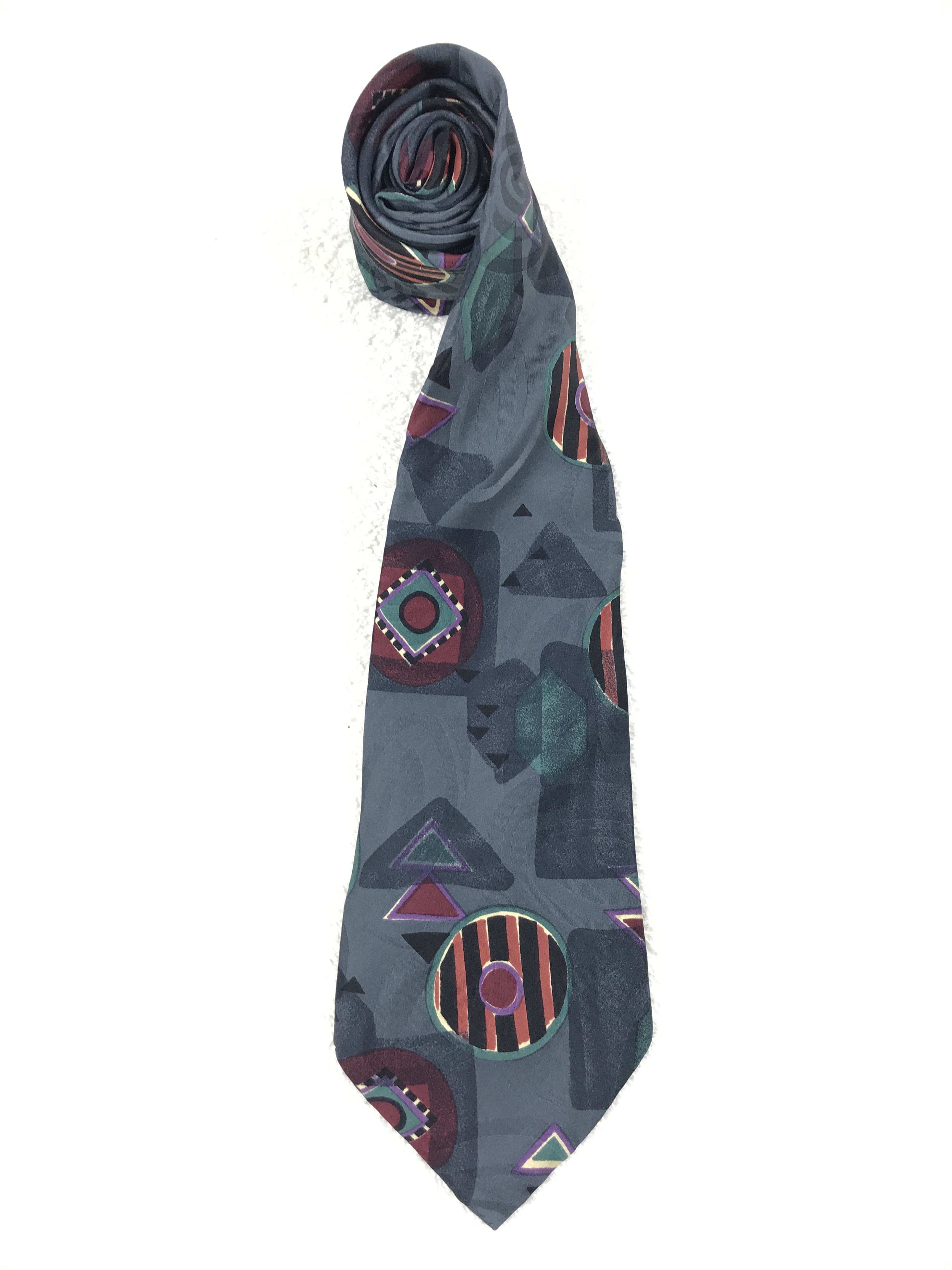 Bugatti × Designer × Vintage Vintage Bugatti Silk Necktie Size ONE SIZE - 2 Thumbnail