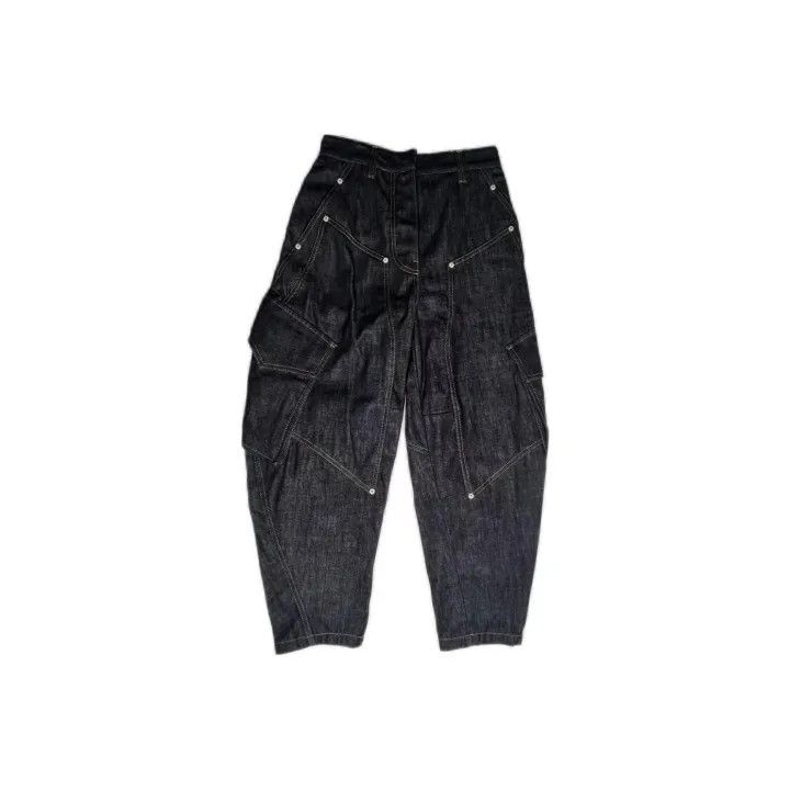 Loewe Loewe Dark Blue Cone Shaped Denim Pants Size US 32 / EU 48 - 1 Thumbnail