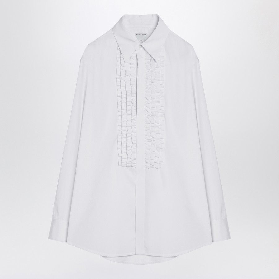 Bottega Veneta o1d2blof0824 Shirts in White Size XS / US 0-2 / IT 36-38 - 1 Thumbnail