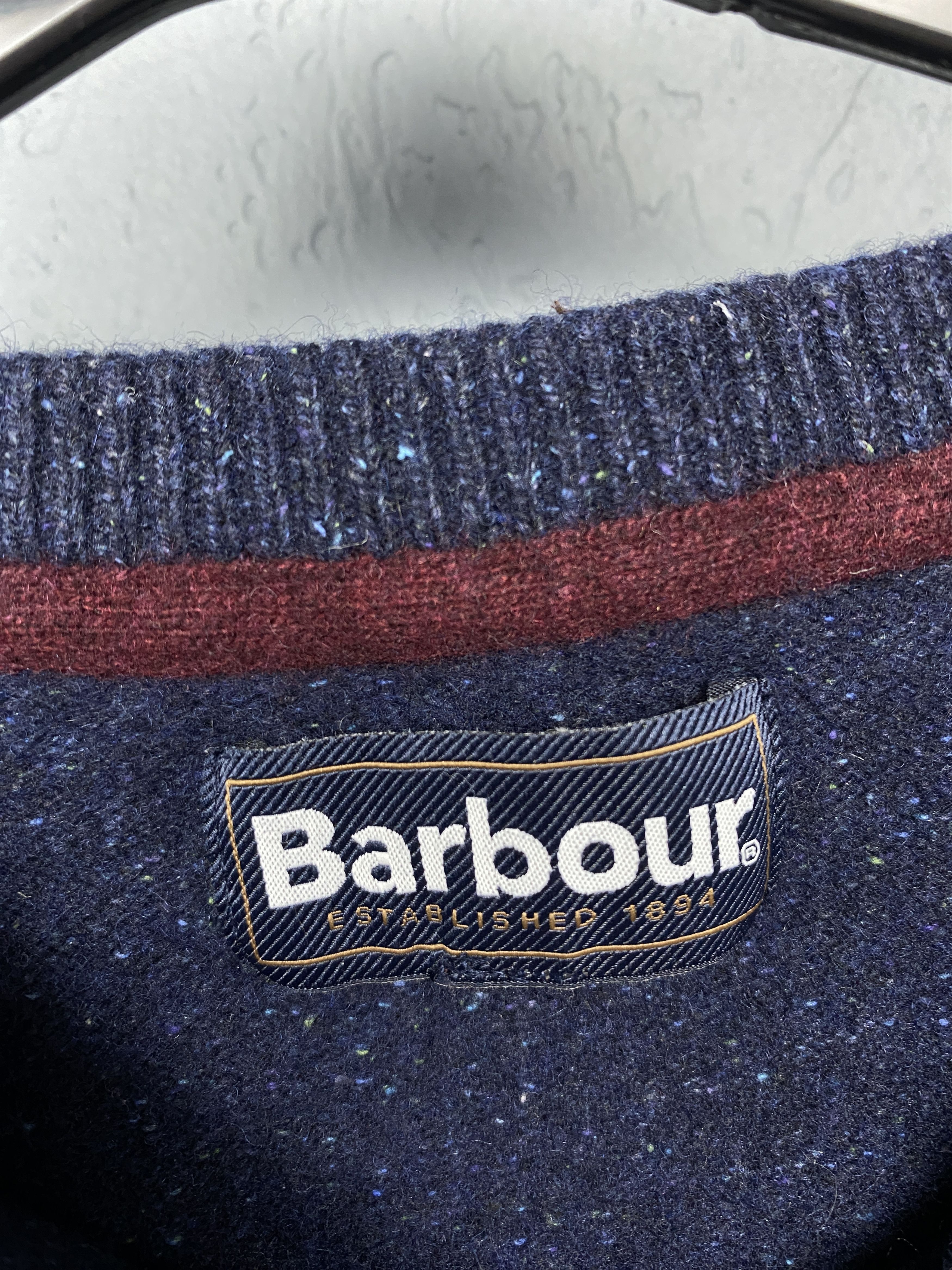 Barbour Barbour Vintage Mens Wool Knit Sweater Size US M / EU 48-50 / 2 - 4 Thumbnail