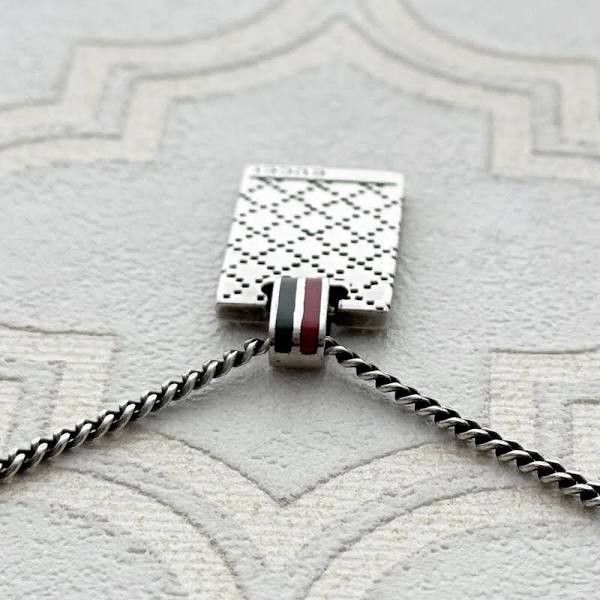 Gucci Gucci Diamantissima Pendant Charm Tag 925 Sterling Silver Size ONE SIZE - 2 Thumbnail