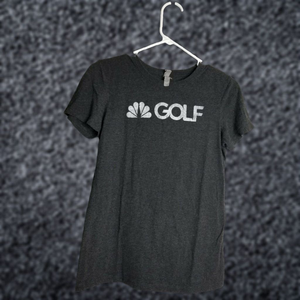 Next Level Womens L NBC Golf T Shirt - 2016 Double Sided Lineup - Gray - 100% Cotton - Short Sleeve Crew Neck - Next Level - Juniors Size Type L, Adult Women Size L / US 10 / IT 46 - 1 Thumbnail