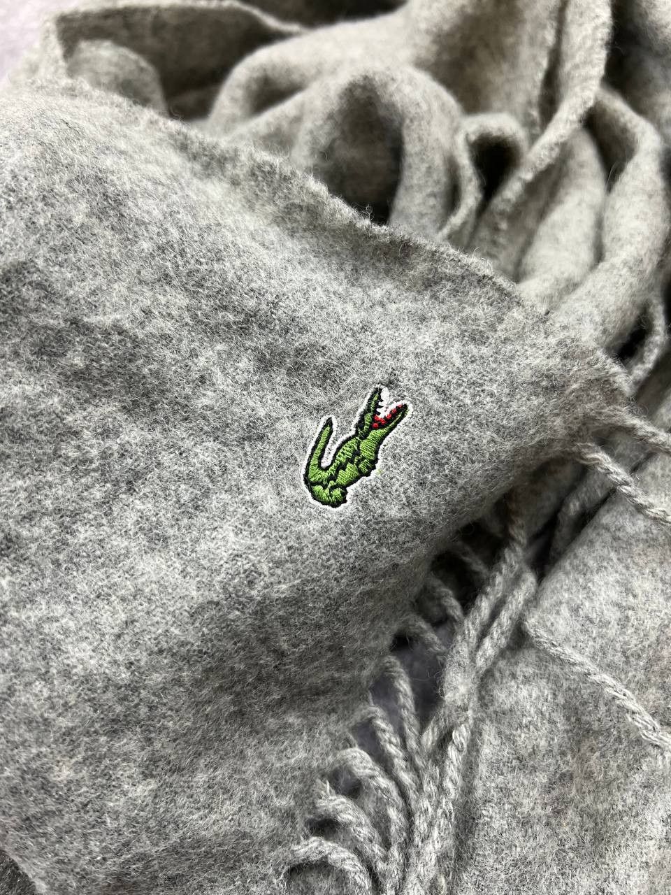 Lacoste Lacoste Scarf Muffler Luxury Old Money Size ONE SIZE - 3 Thumbnail