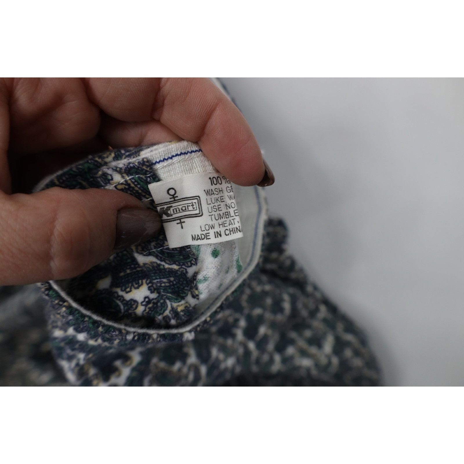 Vintage Vintage 70s Streetwear 2 Piece Flannel Paisley Pajamas Size US S / EU 44-46 / 1 - 14 Thumbnail