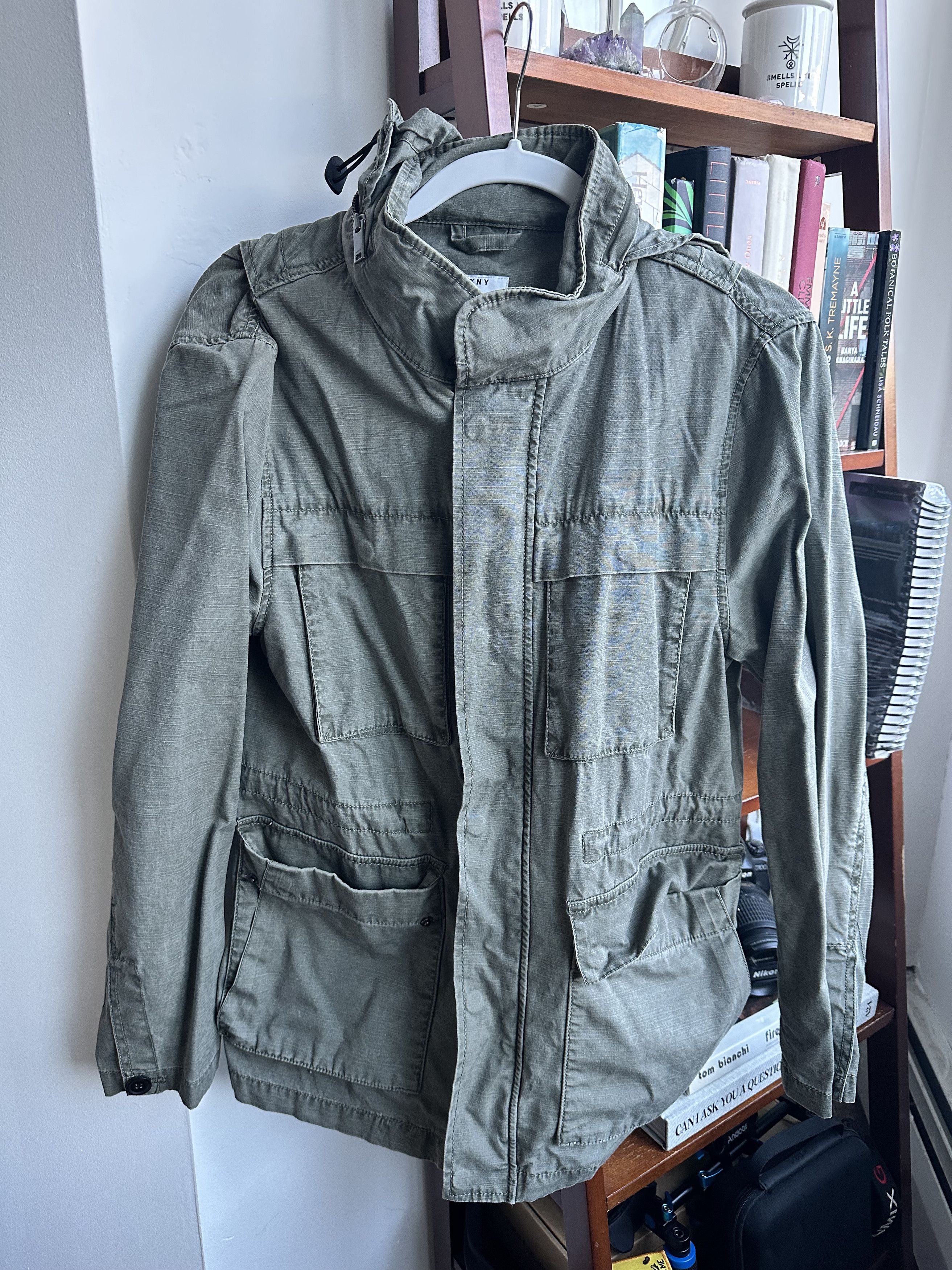 DKNY 2010s Vintage DKNY Workwear Jacket Size US XS / EU 42 / 0 - 2 Thumbnail