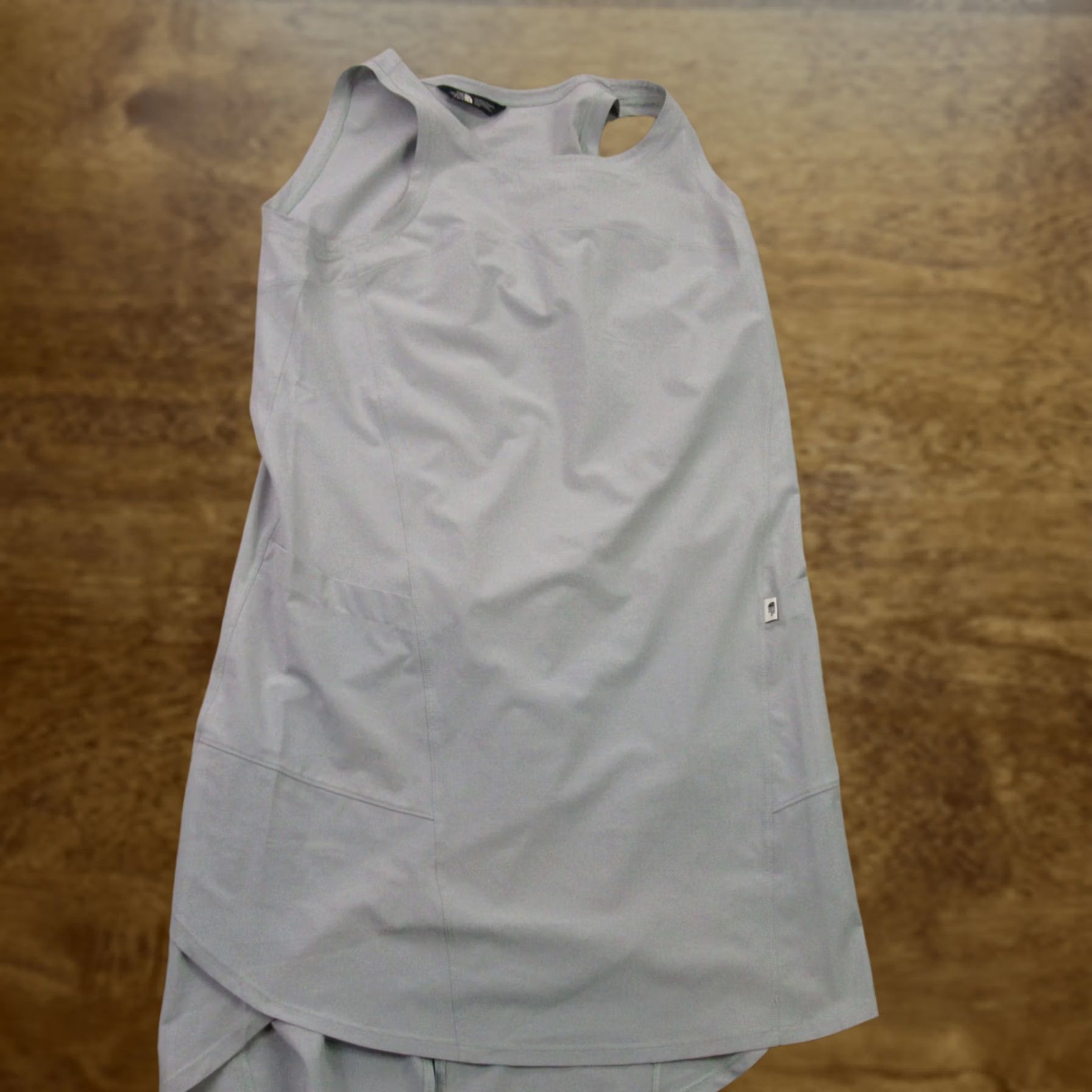 The North Face North Face Womens Tank Top Grey Knit Lightweight Polyester Sweatshirt Size M / US 6-8 / IT 42-44 - 1 Thumbnail