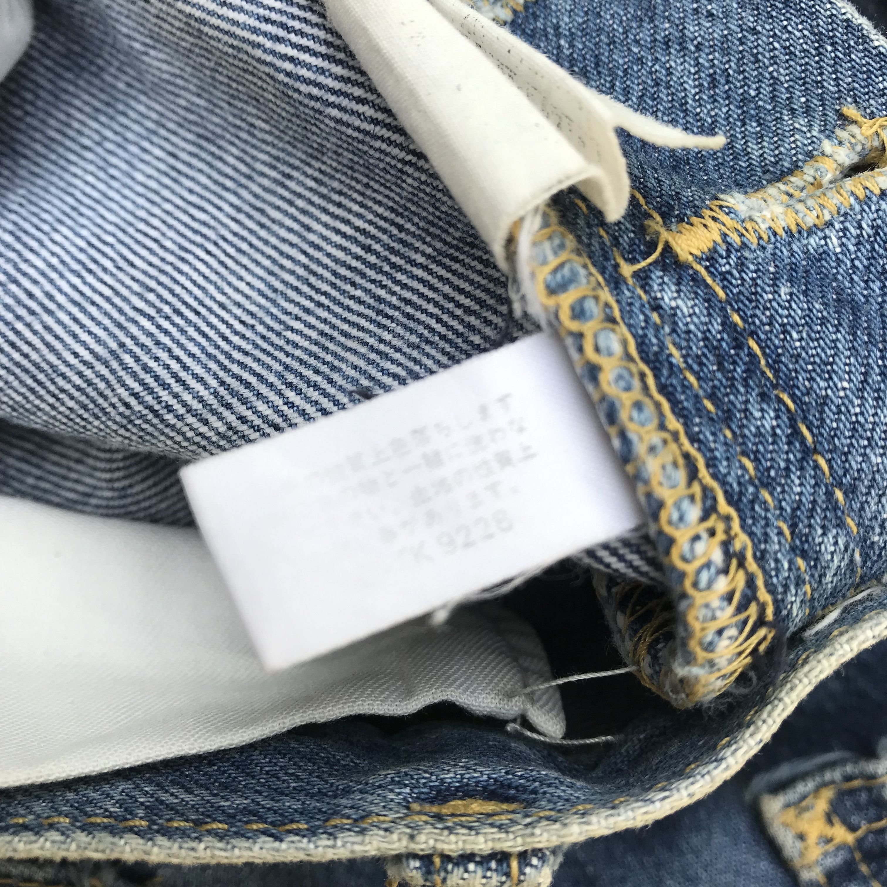 Lee × Union LA × Vintage Vintage Lee riders X Edwin sanforized union made jeans butto Size US 31 - 15 Thumbnail