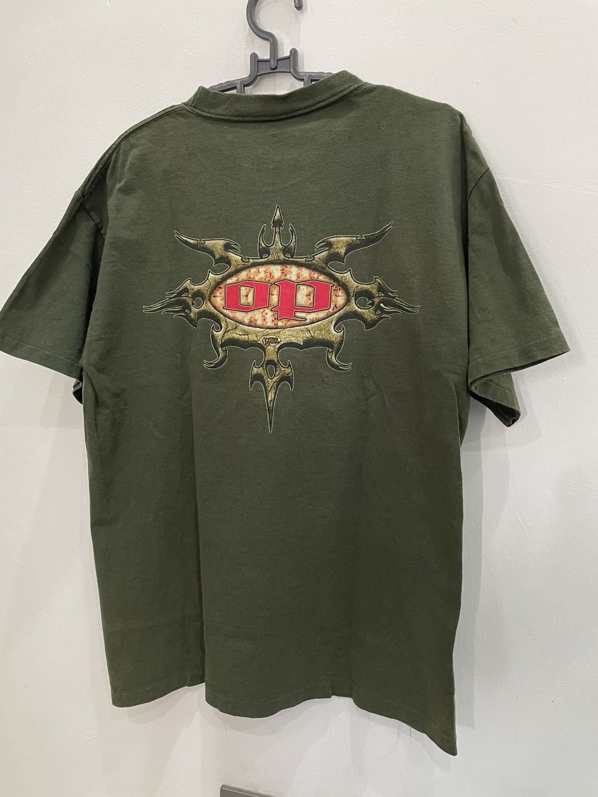 Ocean Pacific Final Drop‼️ Vintage 90's OP Ocean Pacific Centre Logo Size US L / EU 52-54 / 3 - 9 Thumbnail