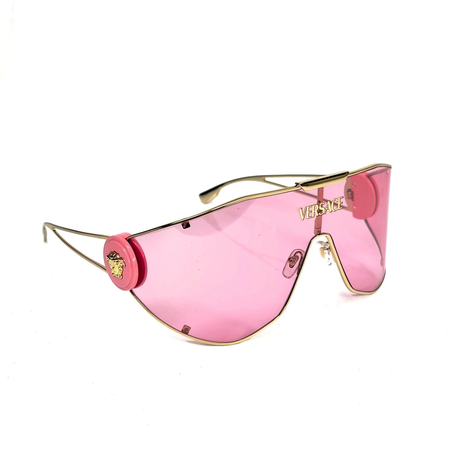 Versace VERSACE VE2268 GEOMETRIC MEDUSA 2268 Unisex Sunglasses Size ONE SIZE - 9 Thumbnail
