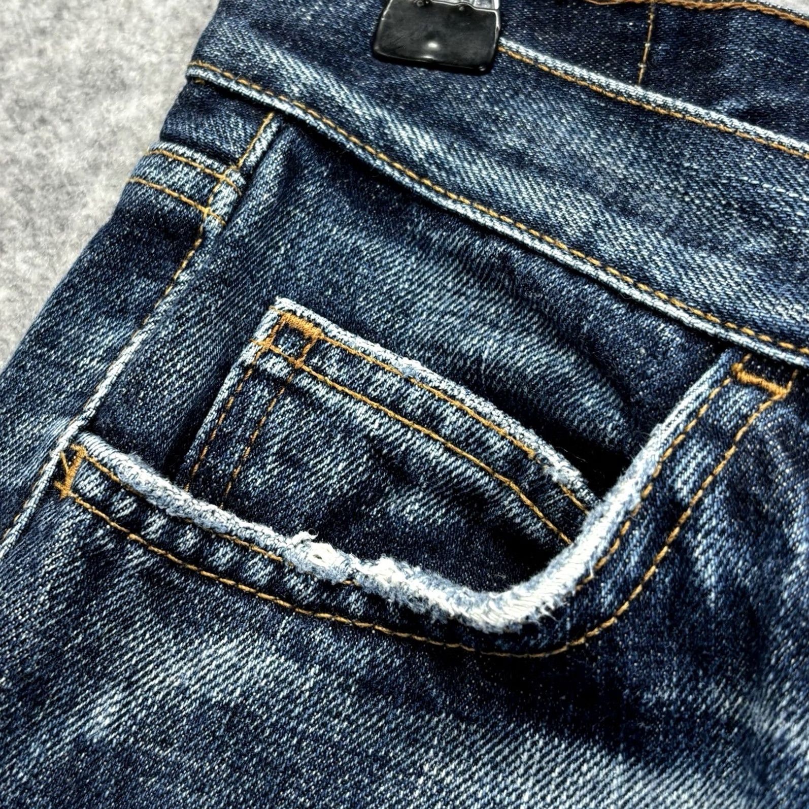 Bell VINTAGE Meltin' Pot New Bell Jeans W28 L34 Women’s Blue Jeans Pre Loved Ladies Rare Size 28" / US 6 / IT 42 - 6 Thumbnail