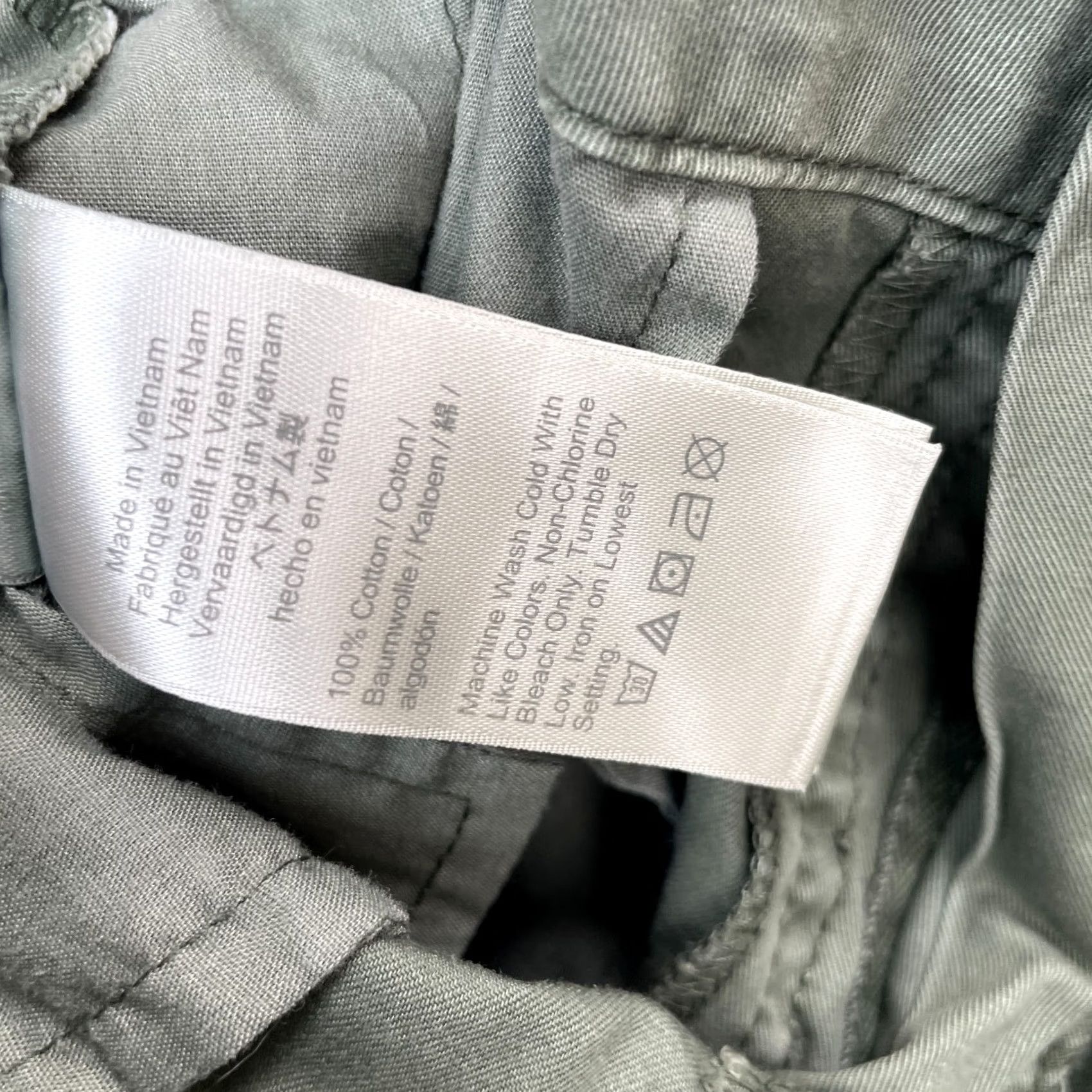 J.Crew J.CREW Pants Womens 27 Petite Green Sailor Heritage Chino Wide Leg Cotton Baggy Pants Regular Petite Green Chino Size 27" / US 4 / IT 40 - 4 Thumbnail