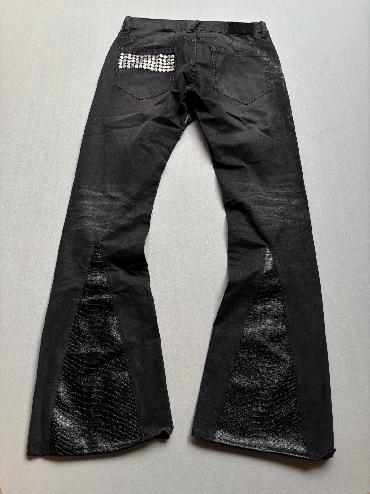 NO ID No Id lace up flare pants Size US 28 / EU 44 - 4 Thumbnail