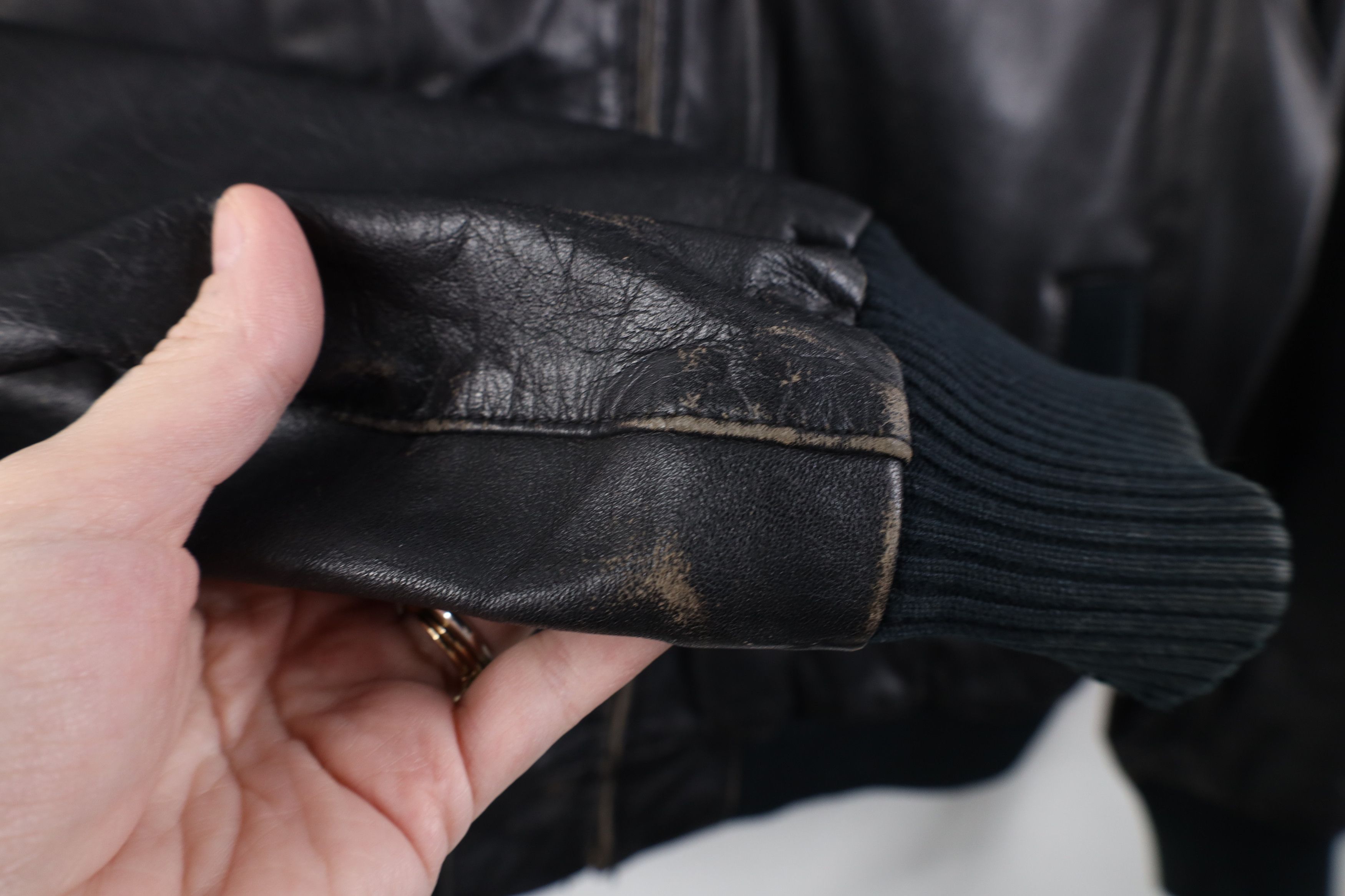 Vintage Vintage 80s 90s Cooper Cafe Racer Bomber Jacket Black Size US XXL / EU 58 / 5 - 7 Thumbnail