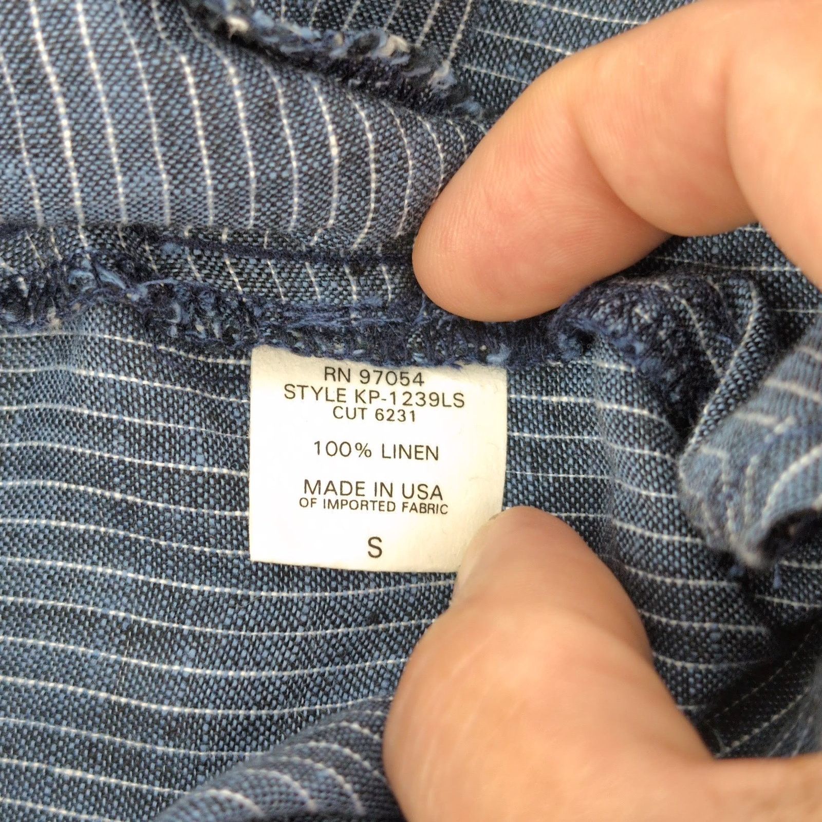 Krisa NWT Revolve Krisa Blue Chambray Crewcut Linen Shorts -Size S Size 28" / US 6 / IT 42 - 7 Thumbnail