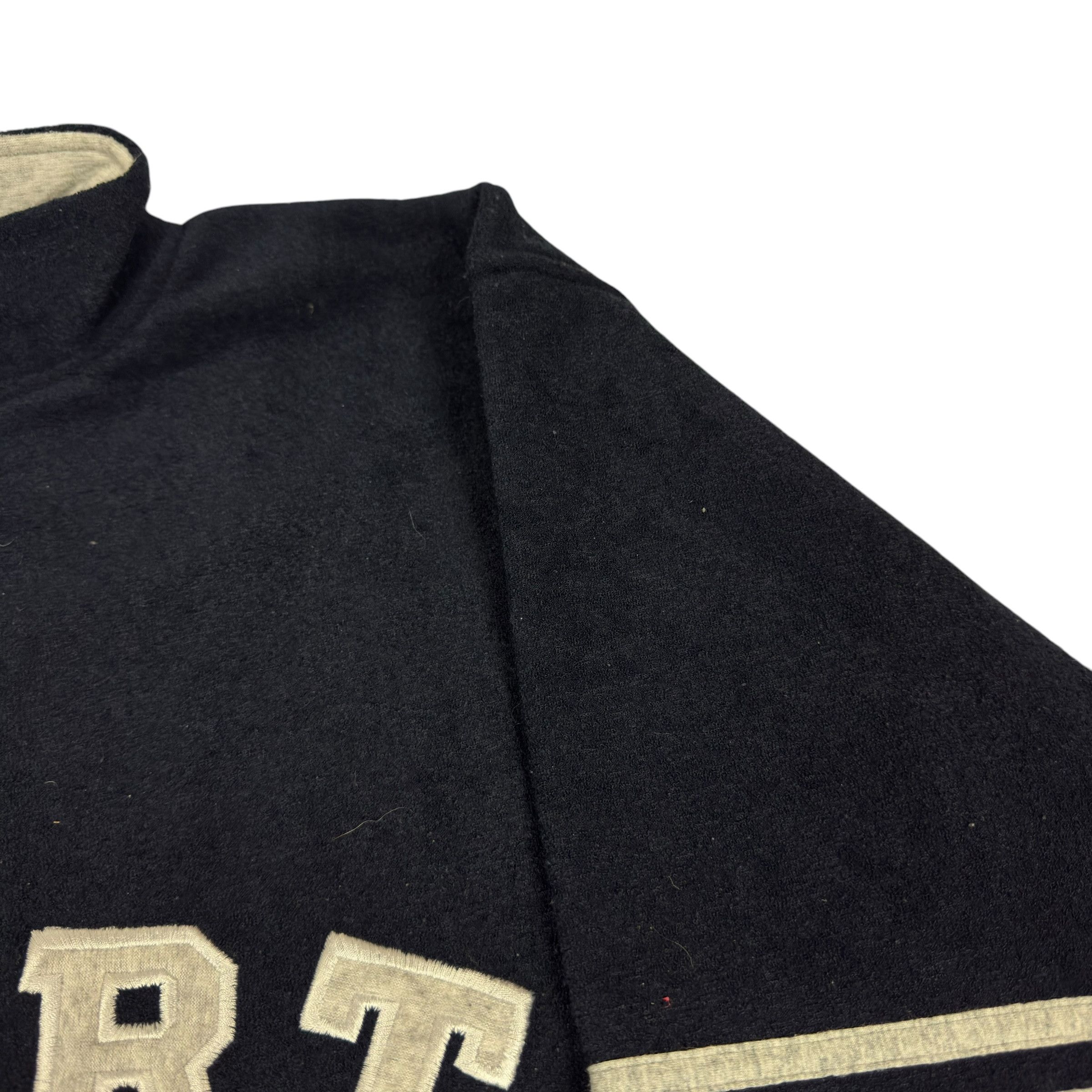 Adidas × Vintage Adidas Sports Men's Navy Cotton Quarter Zip Sweatshirt Large Size US L / EU 52-54 / 3 - 4 Thumbnail