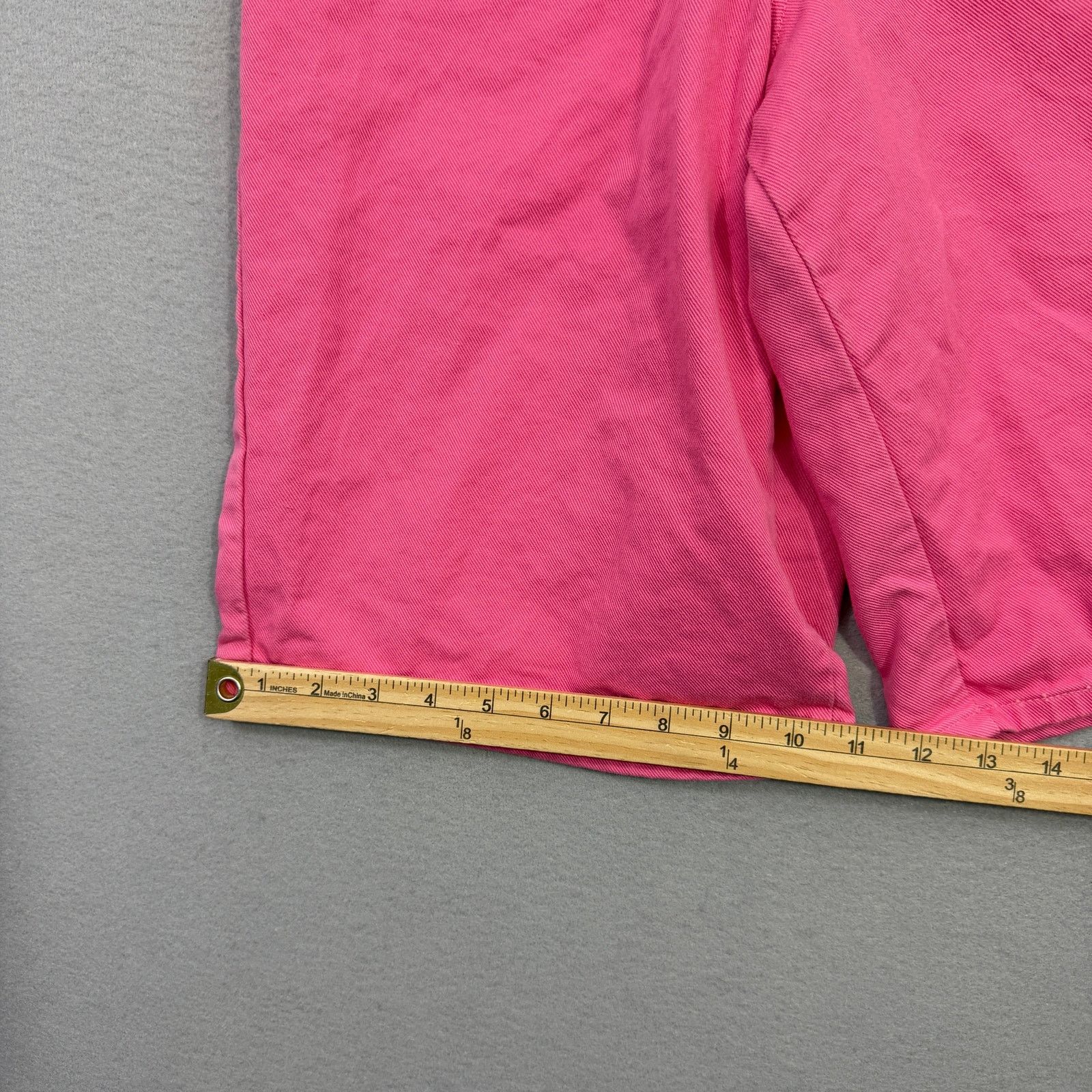 Vintage Vintage Paris Sport Club Jean Shorts 6 Pink 12" Inseam Jorts Size 28" / US 6 / IT 42 - 11 Thumbnail