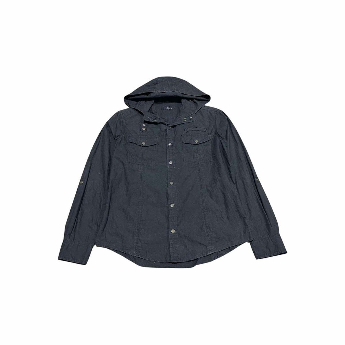 Japanese Brand 🔥Sick Y2K Difference Rupert Shirt Long Sleeve Hooded Punk Size US M / EU 48-50 / 2 - 1 Thumbnail