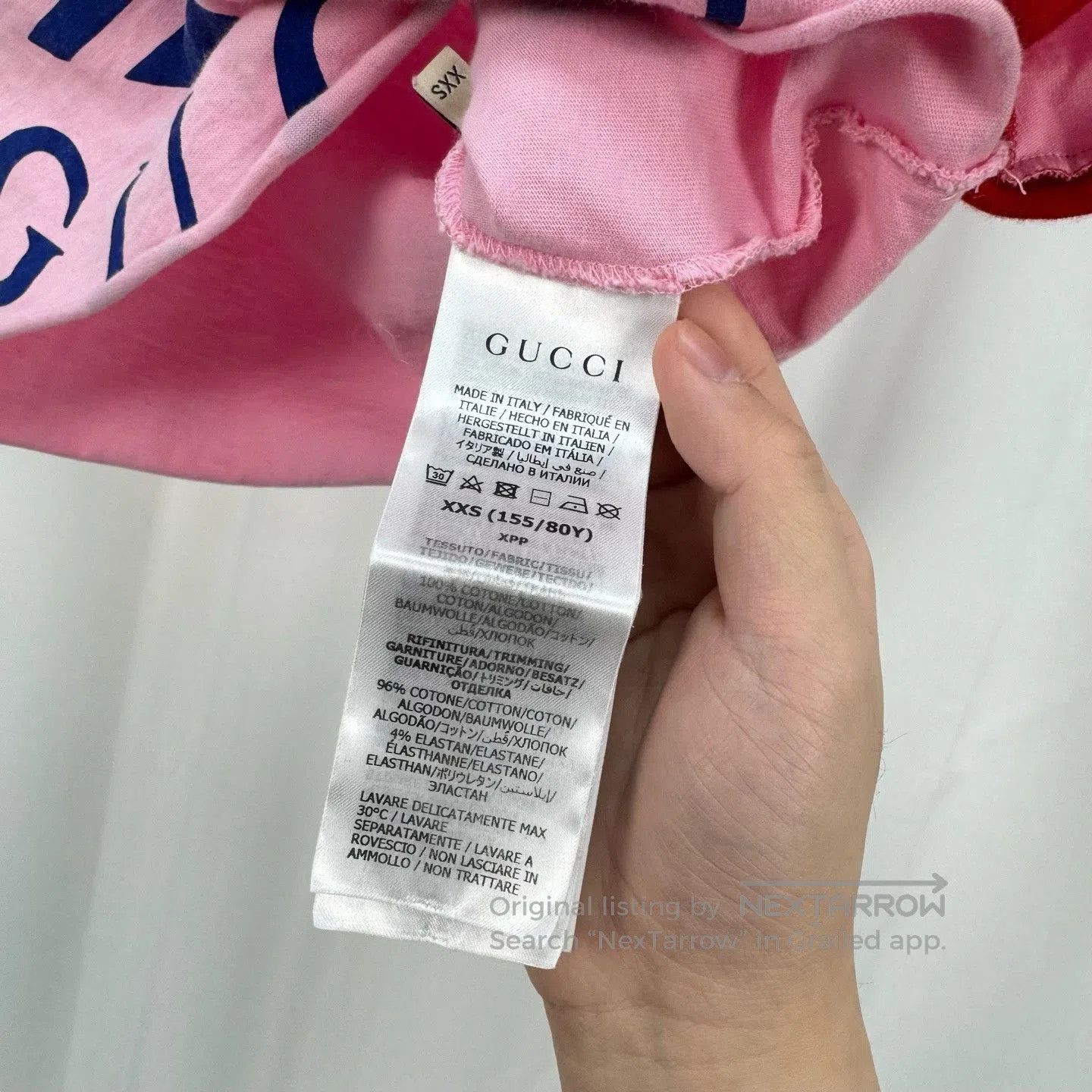 Gucci Gucci Clover Collaboration Printed Tee. Size XXS / US 00 / IT 34 - 7 Thumbnail