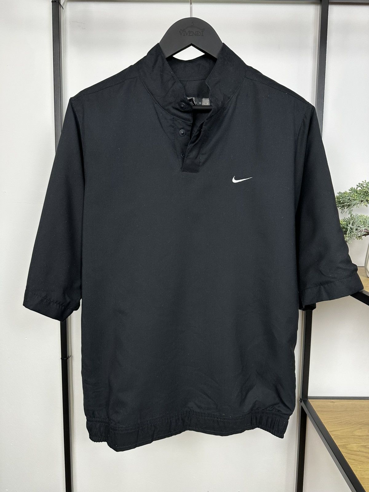 Nike Nike Golf Nylon Swoosh 1/4 Vintage Jersey T Shirt Tee Men’s Size US S / EU 44-46 / 1 - 1 Thumbnail