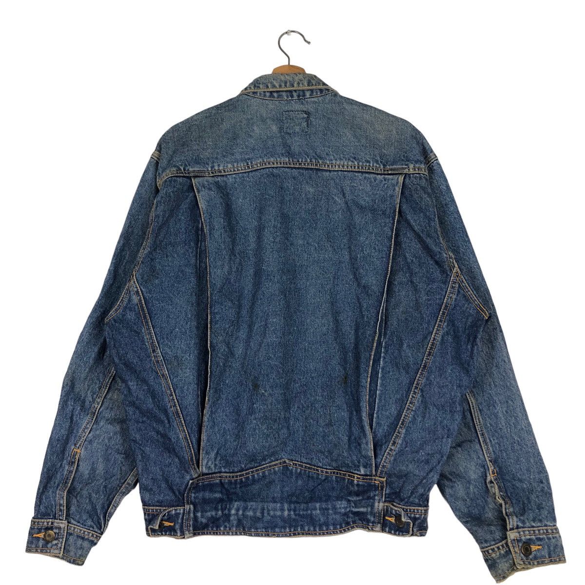 Japanese Brand 🔥Vtg Trucker Denim Jacket Worker Wear Basic Union Made Size US M / EU 48-50 / 2 - 8 Thumbnail