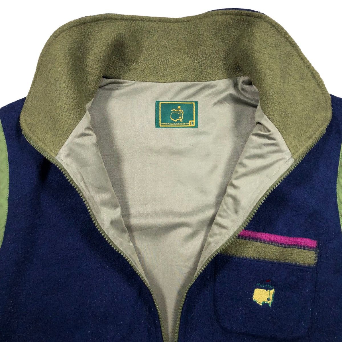 The Masters 90s Masters Augusta Fleece Vest Size US L / EU 52-54 / 3 - 11 Thumbnail