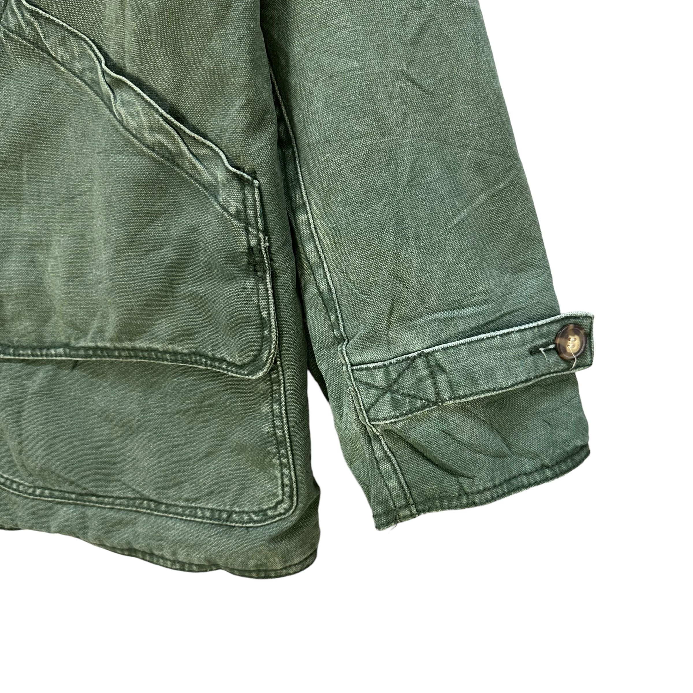 American Eagle Outfitters 90's AMERICAN EAGLE OUTFITTERS Green Sherpa Jacket #A39-0895 Size US L / EU 52-54 / 3 - 6 Thumbnail