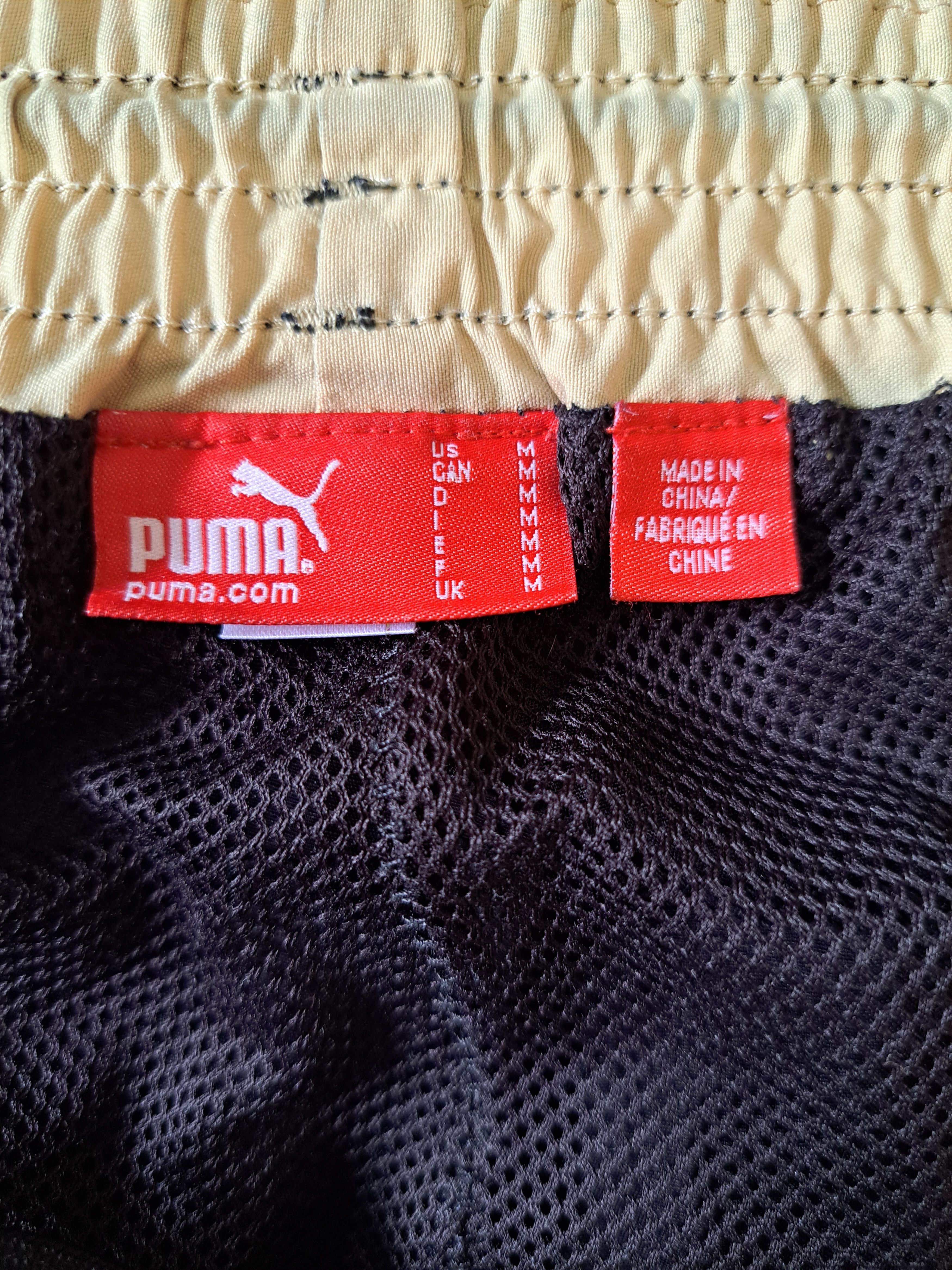 Puma Puma Italia Black Pants 00's Y2K Joggers Streatwear Size US 36 / EU 52 - 2 Thumbnail