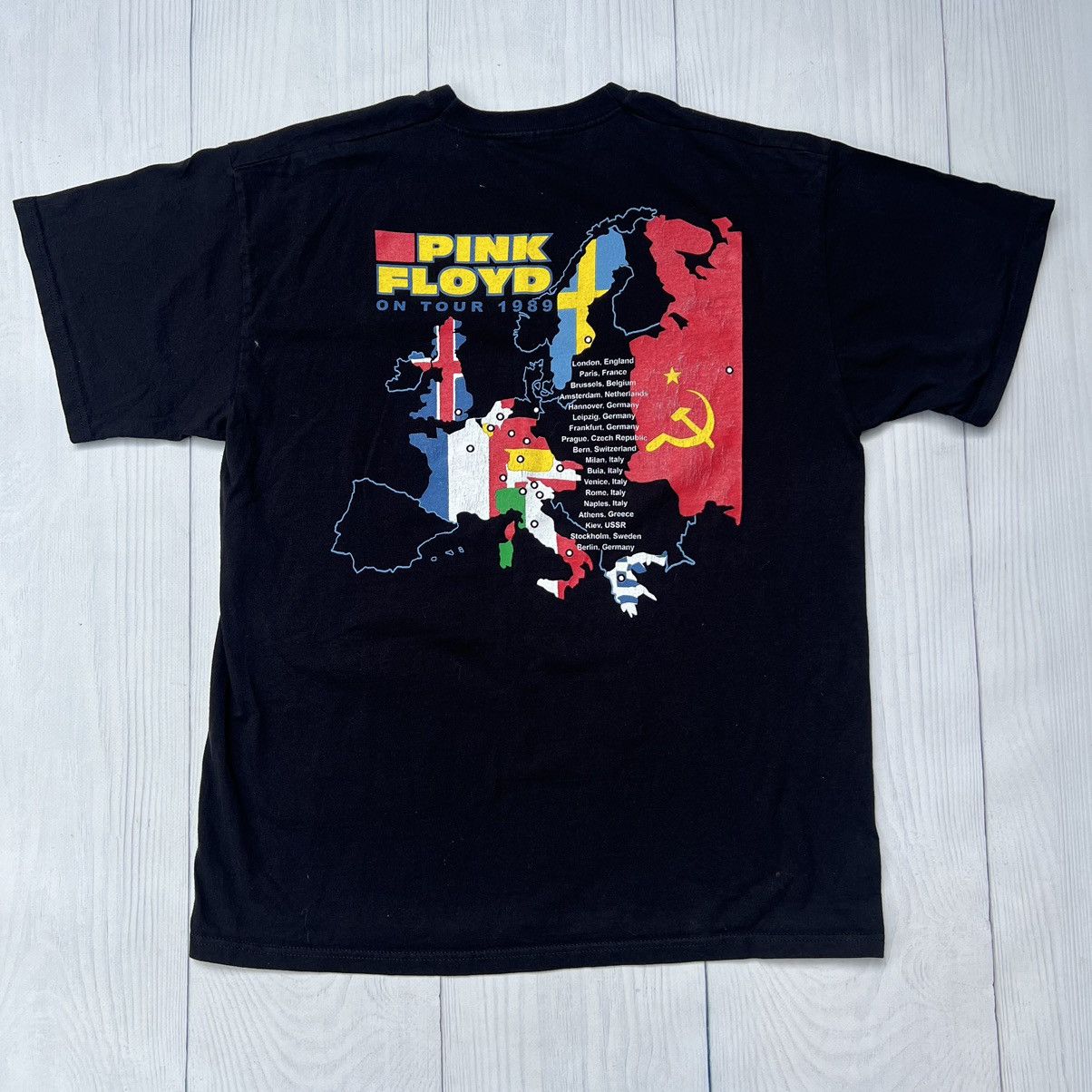 Band Tees × Pink Floyd × Vintage Pink Floyd 2010 tour T-shirt Size US XL / EU 56 / 4 - 6 Thumbnail