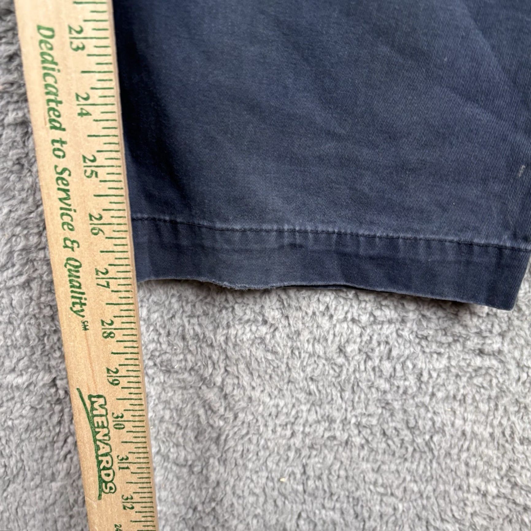 Vintage VINTAGE Structure Pants Mens L Blue Drawstring Baggy Cargo Pockets Skater Y2K Size US 31 - 7 Thumbnail