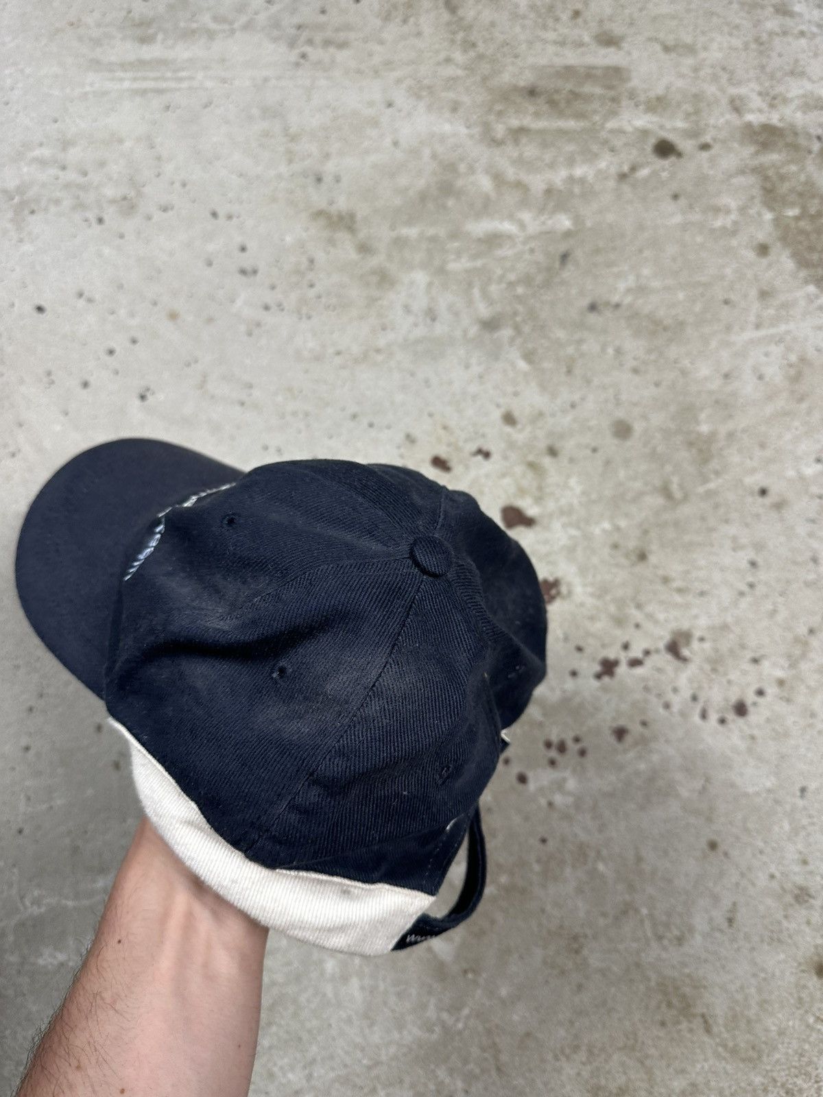 BMW Vintage 2002 BMW Williams F1 Formula Uno Team Hat Navy Size ONE SIZE - 6 Thumbnail