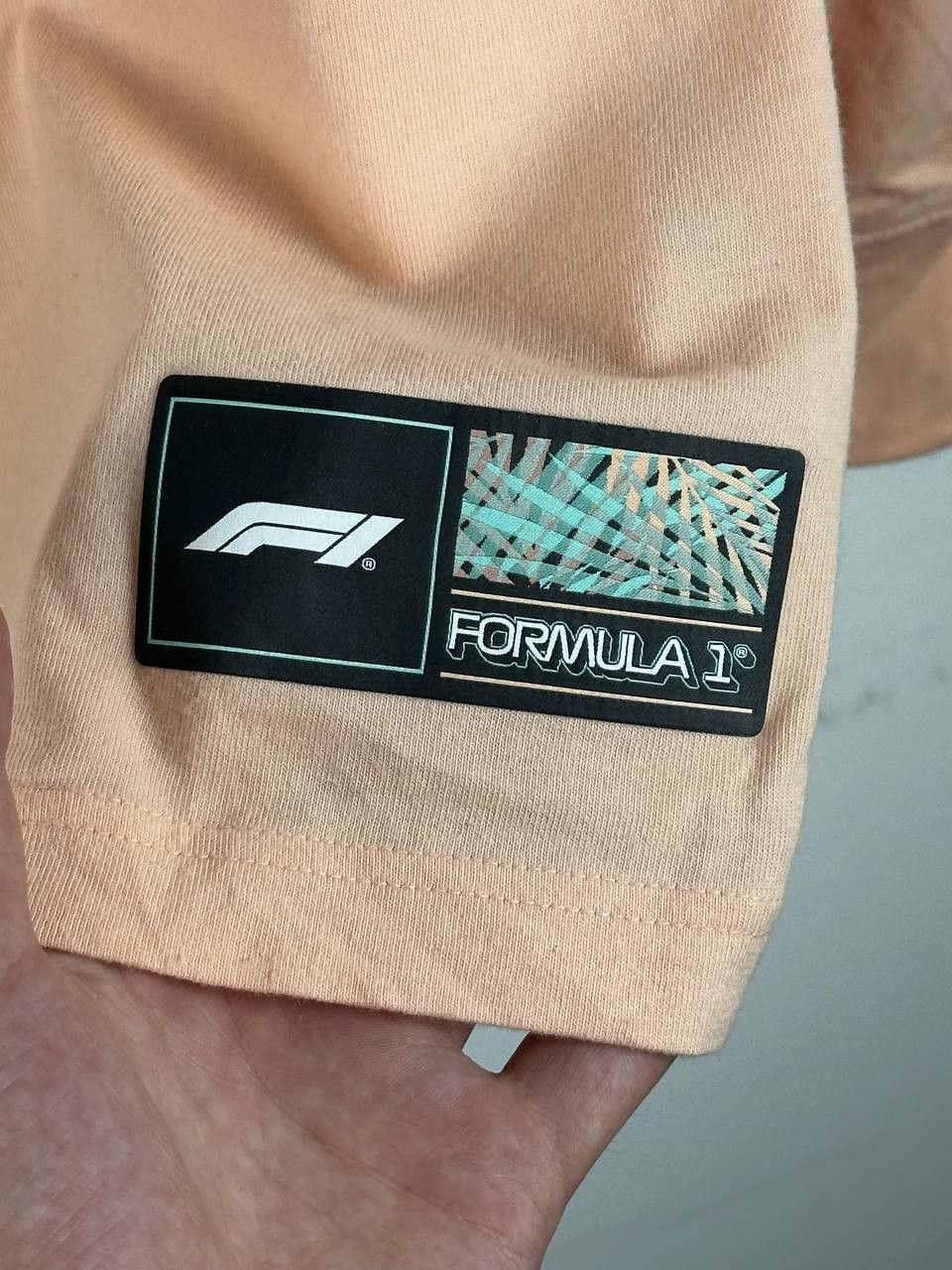 Formula 1 Formula 1 Miami Gran Prix Peach LS T Shirt Size US L / EU 52-54 / 3 - 6 Thumbnail